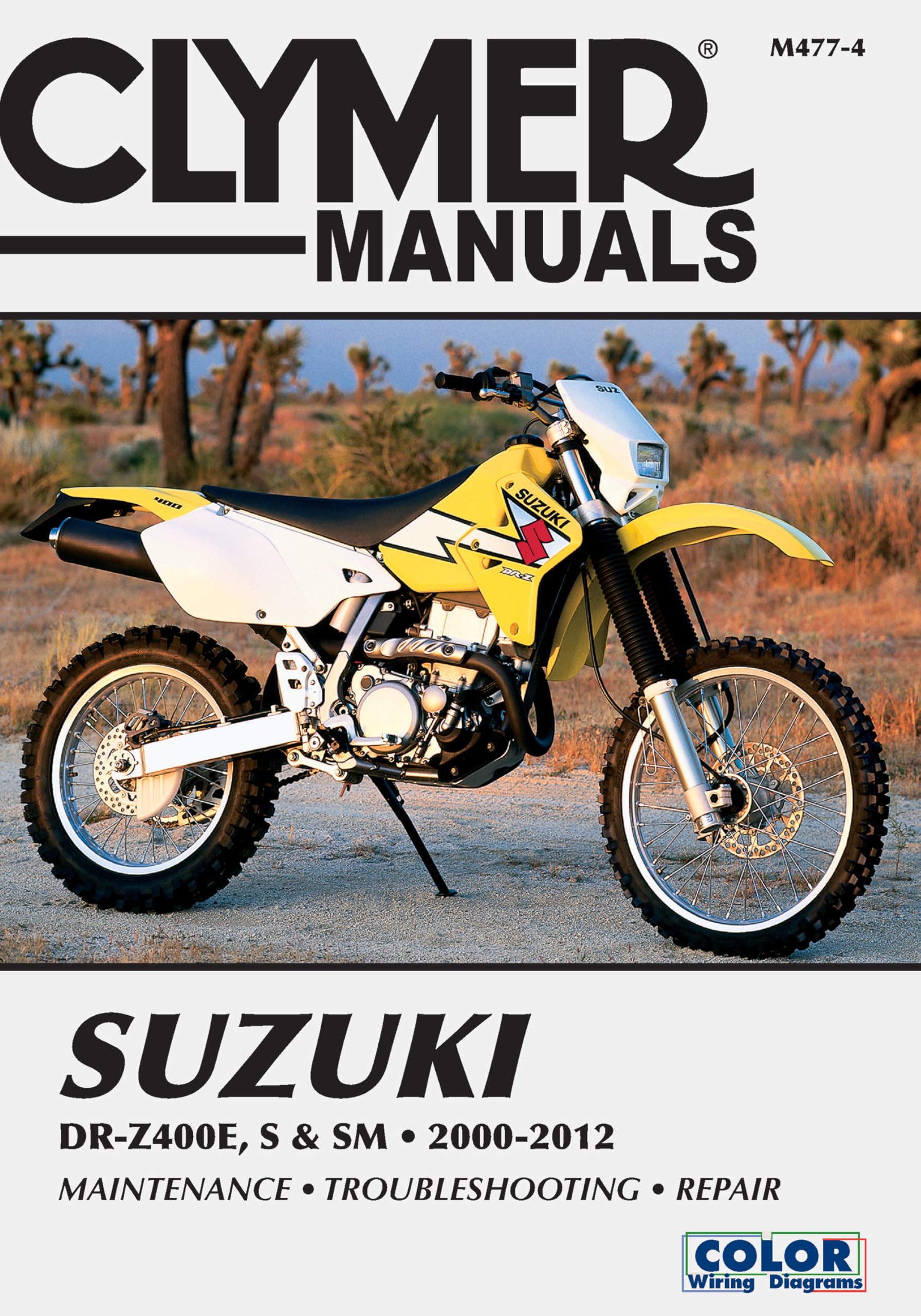 Clymer Suzuki DR-Z400E, S & SM 2000-2012 (Clymer Manuals: Motorcycle Repair)
