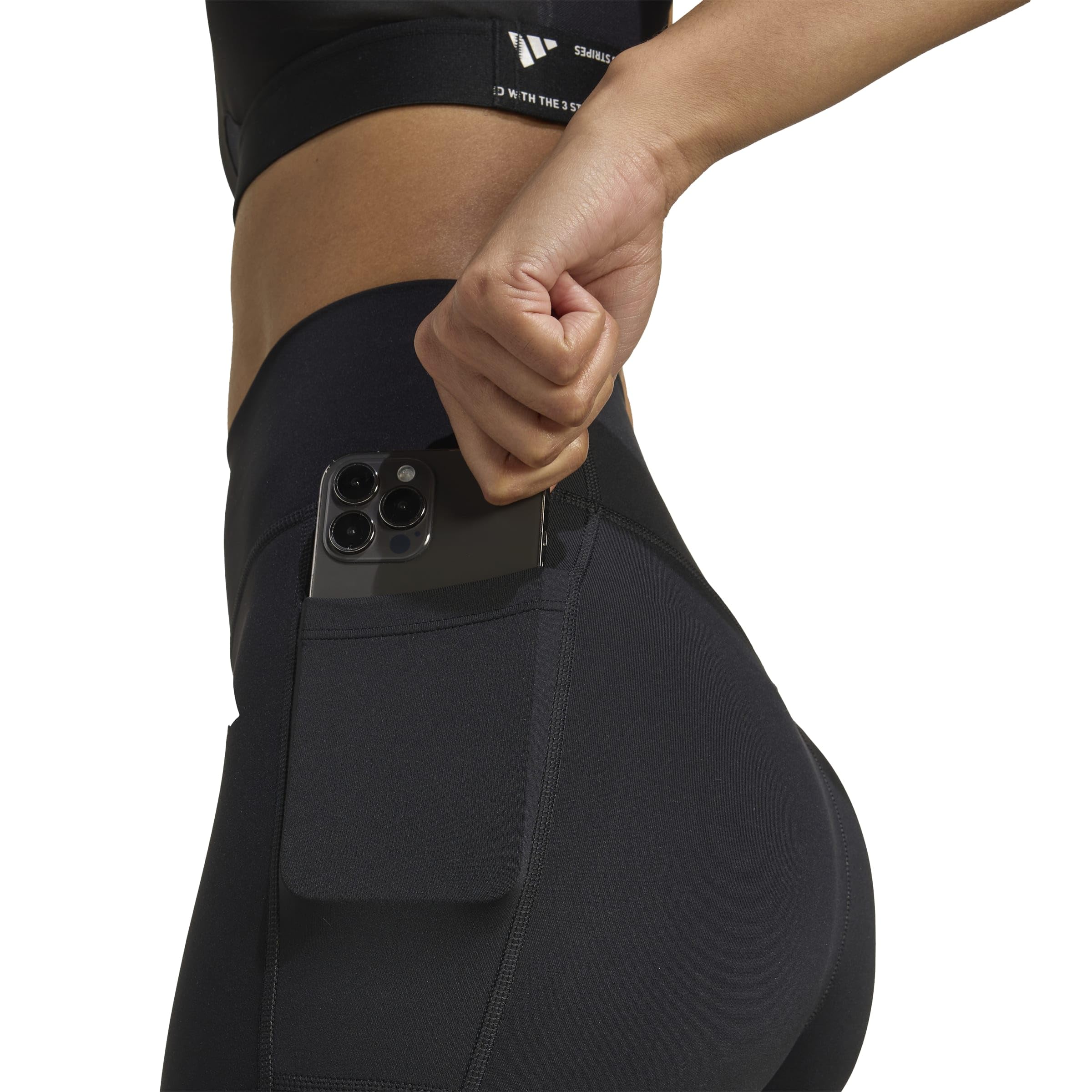 Adidas - Optime Essentials Workout 7/8 Leggings, Collant (7/8) Donna