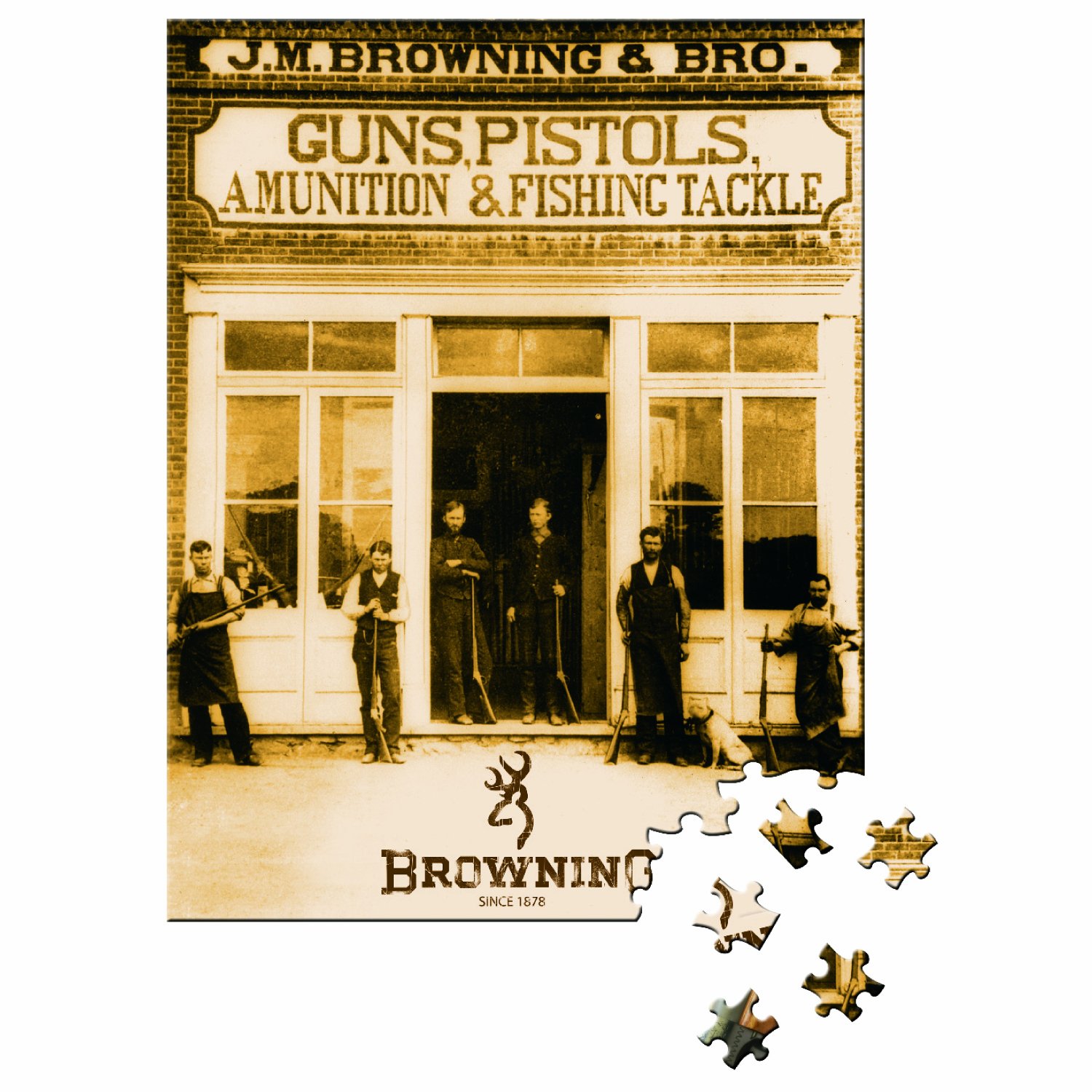 550 Piece Nostalgic Storefront Puzzle