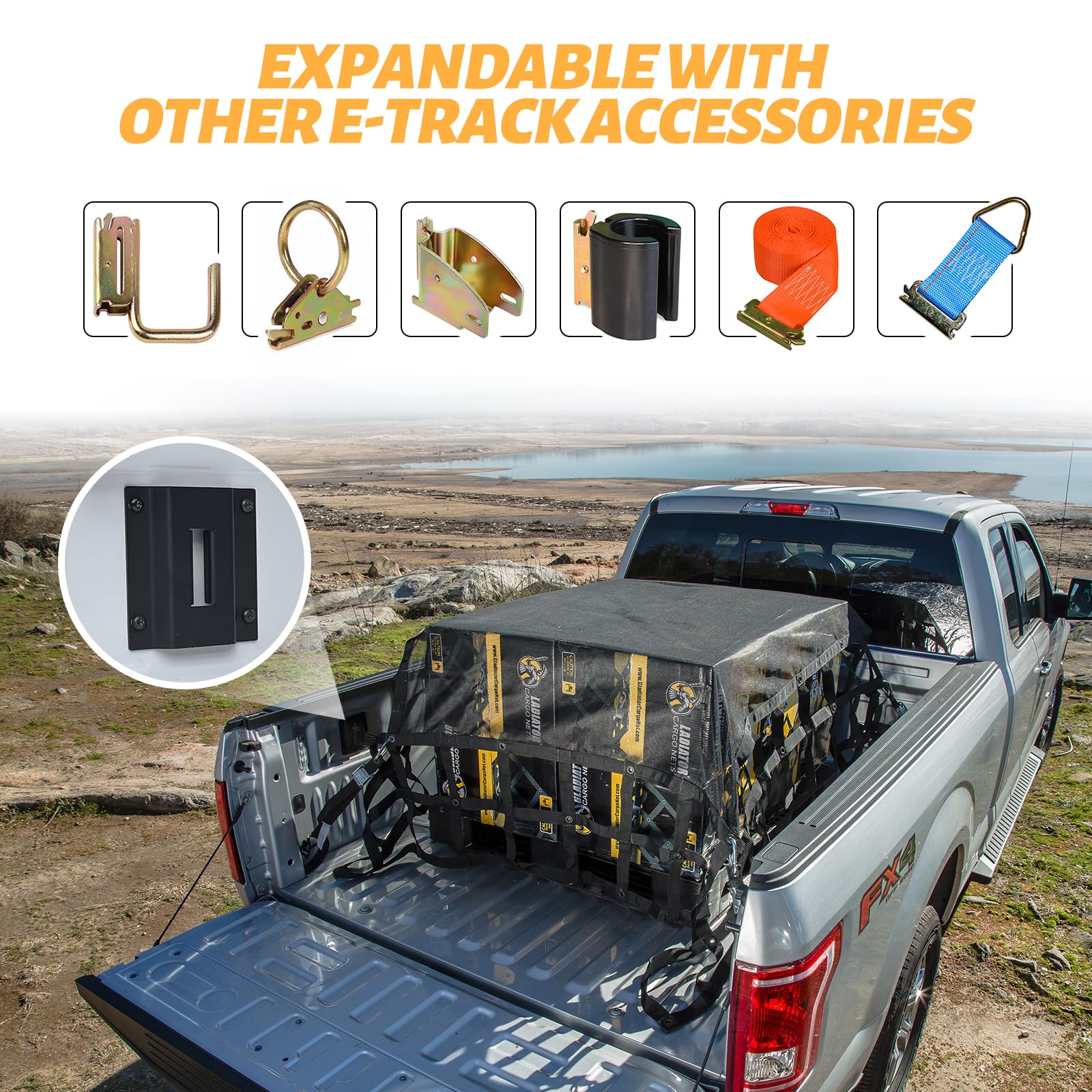 ford f250 truck bed tie downs