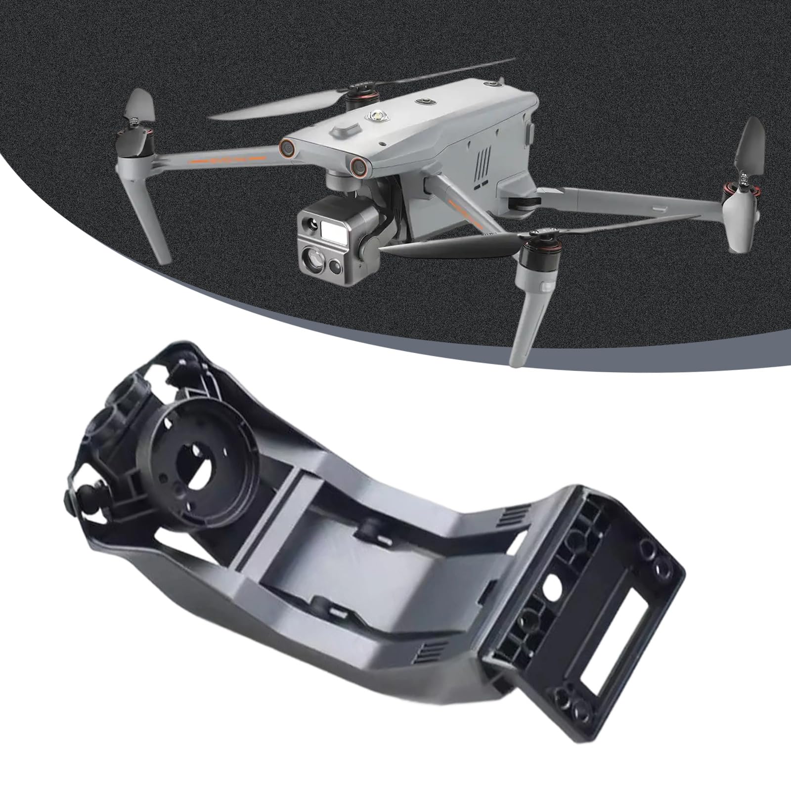 Stabilizzatore a sgancio rapido Scheda ammortizzante con angoli flessibili per stabilizzatore 4N 4T XE Ripresa cinematografica Livellatore multifunzionale per videografia Lofty