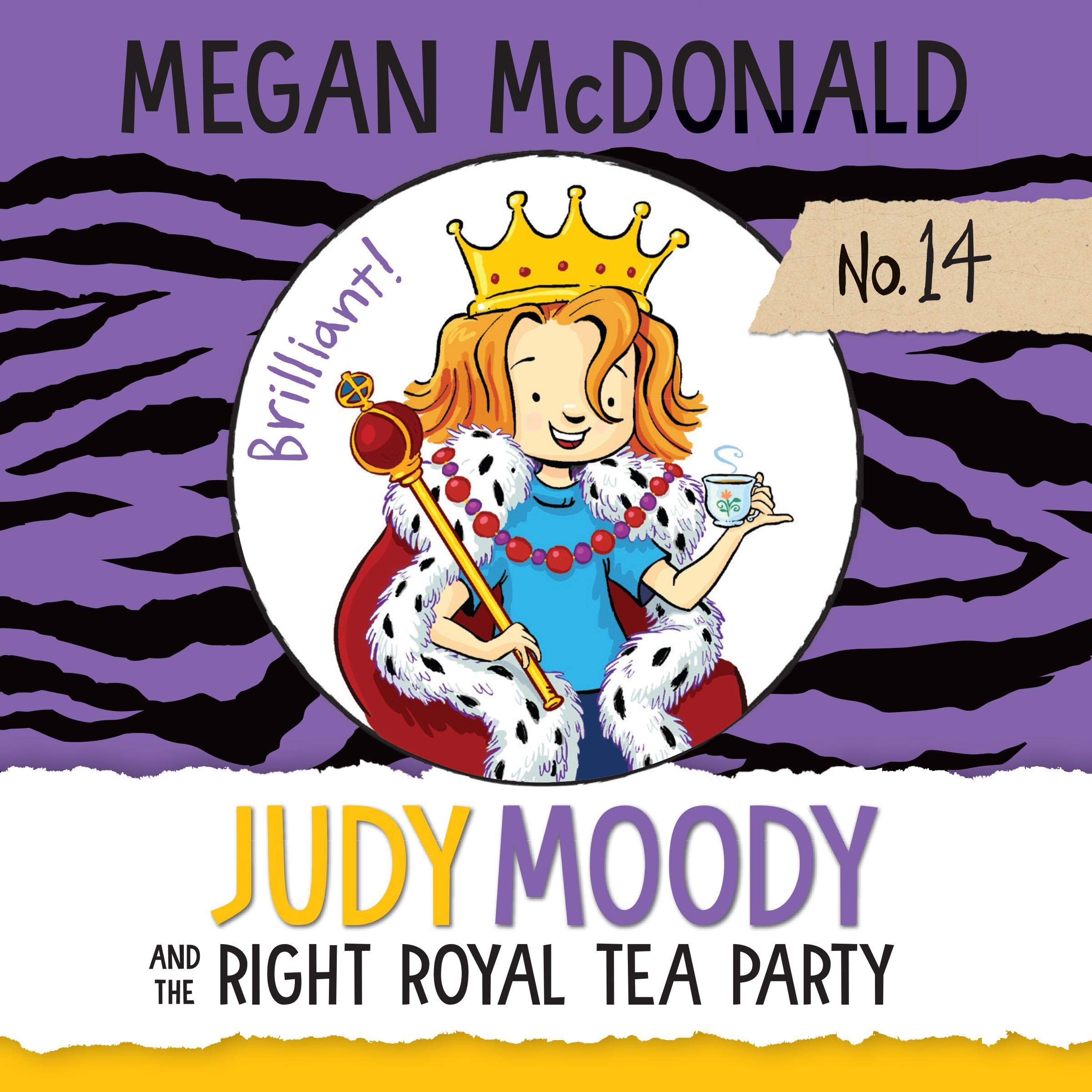 Cover art for Judy Moody and the Right Royal Tea Party