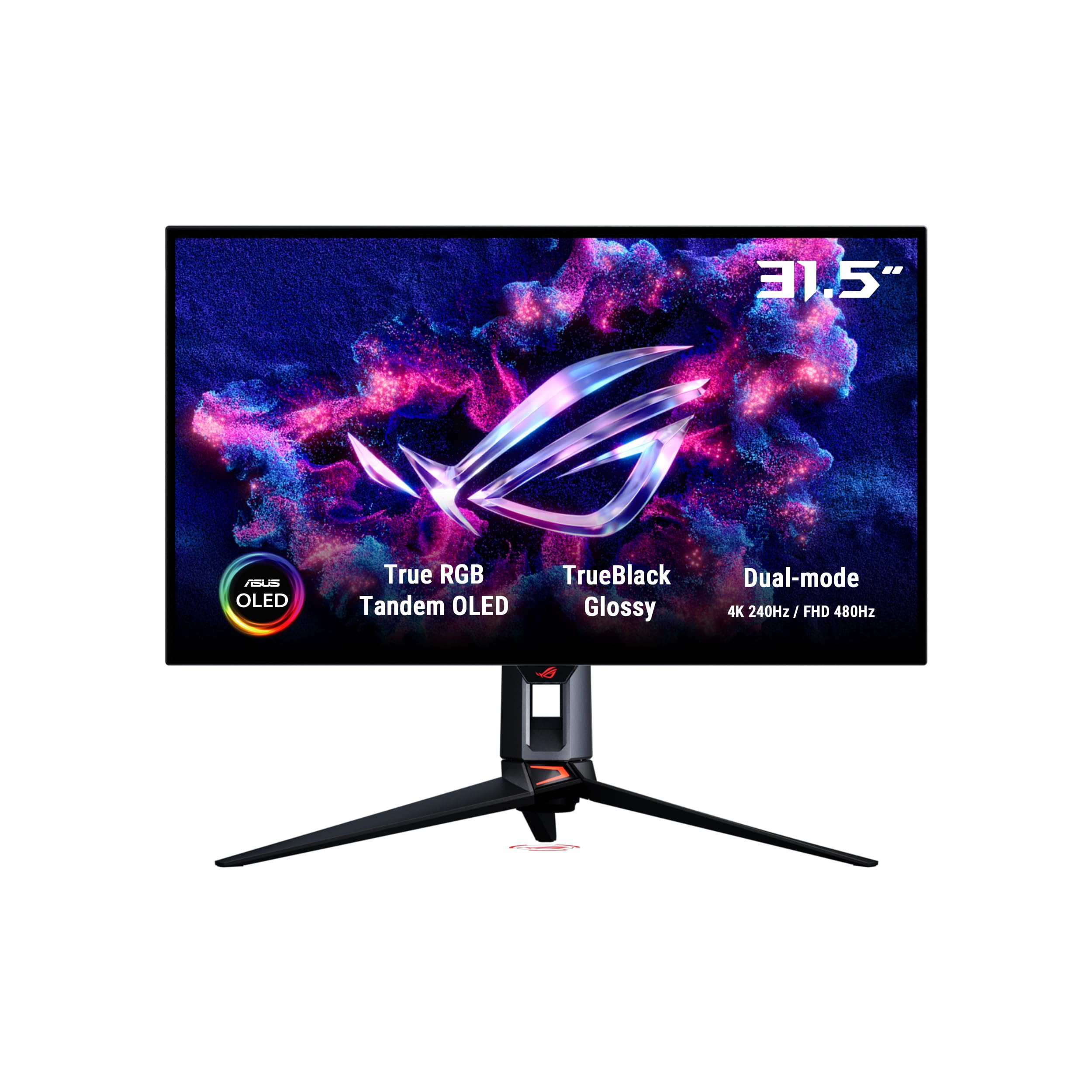ASUS ROG SWIFT OLED PG32UCWM, Monitor Gaming da 31,5" WOLED, Nero