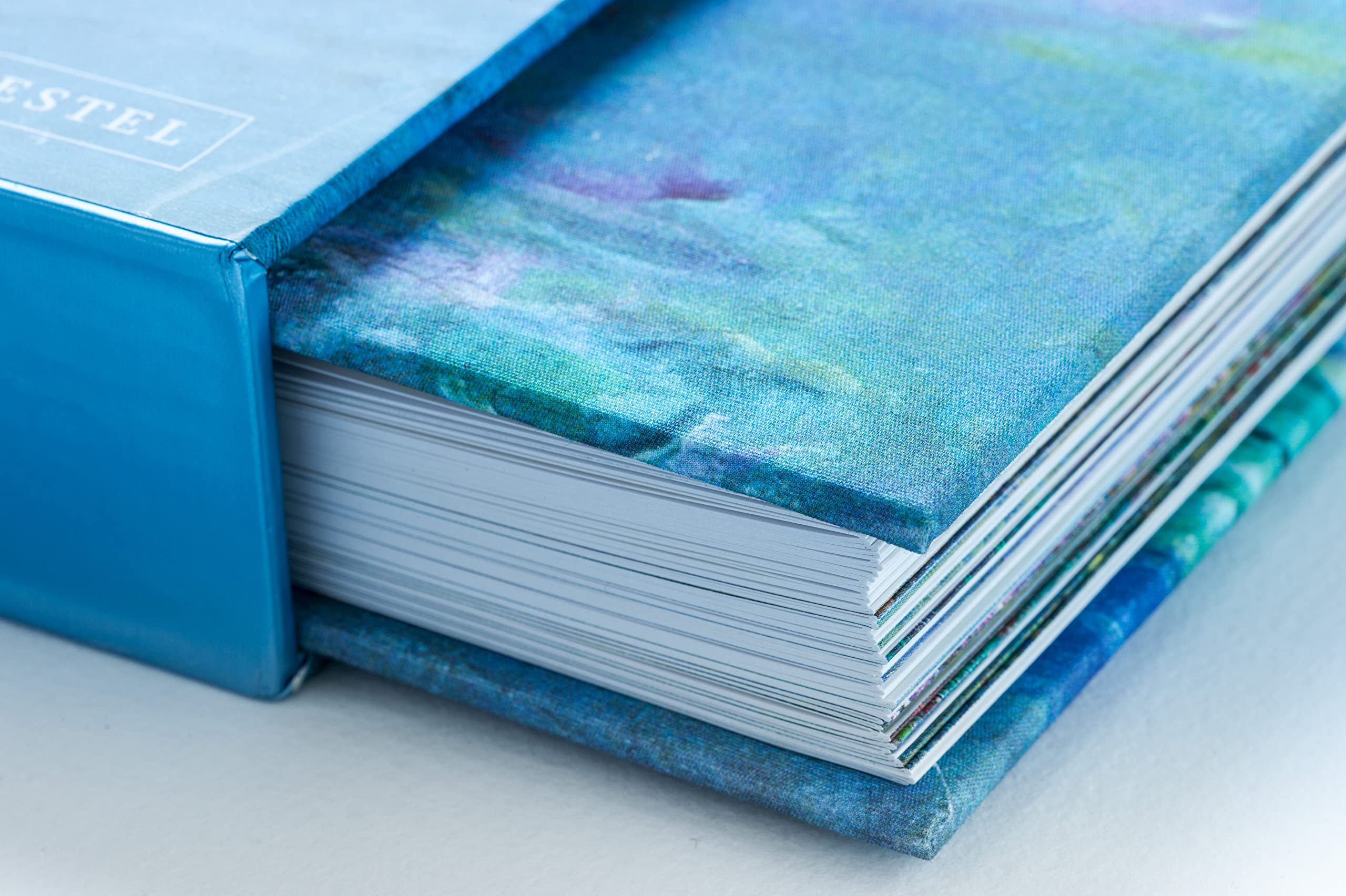 Monet: Meisterwerke des Impressionismus in einer hochwertigen Leporelloausgabe in Leinenbindung im Schmuckschuber (Kunst-Leporello, Band 4)