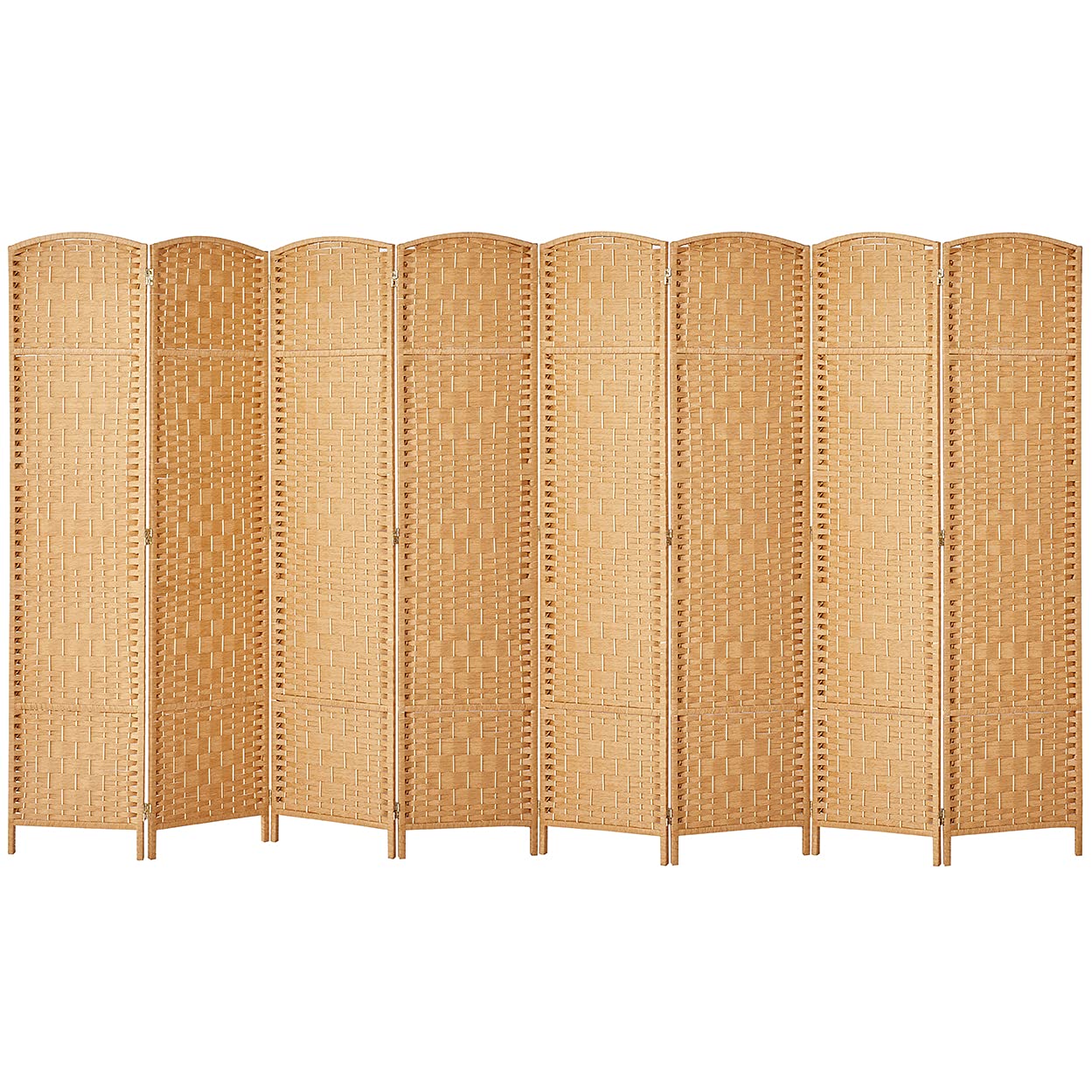 Buy Rose Home Fashion RHF 6 ft.TallDiamond Weave Fiber 8 Panels Room