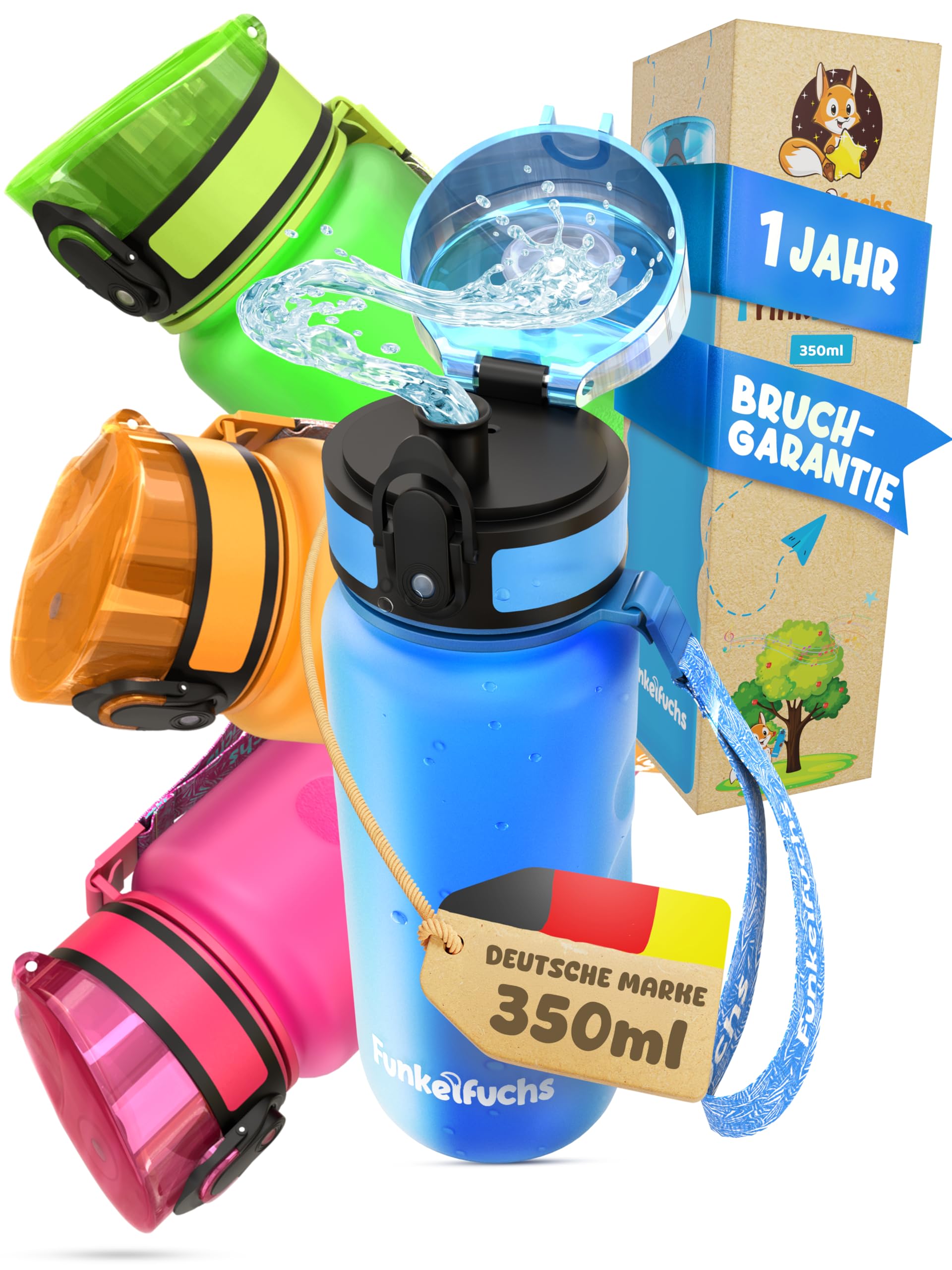 Funkelfuchs Trinkflasche
