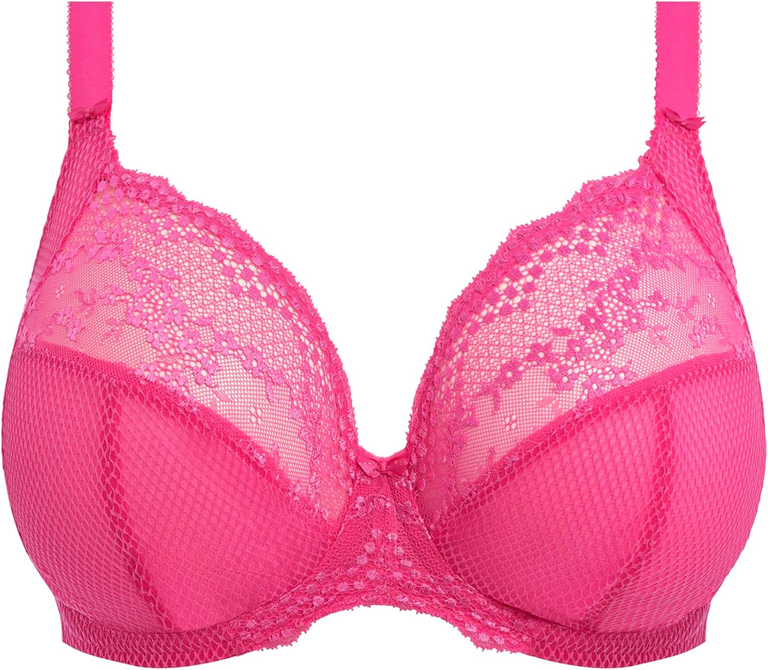 Elomi Women's Charley Banded Stretch Lace Plunge Underwire