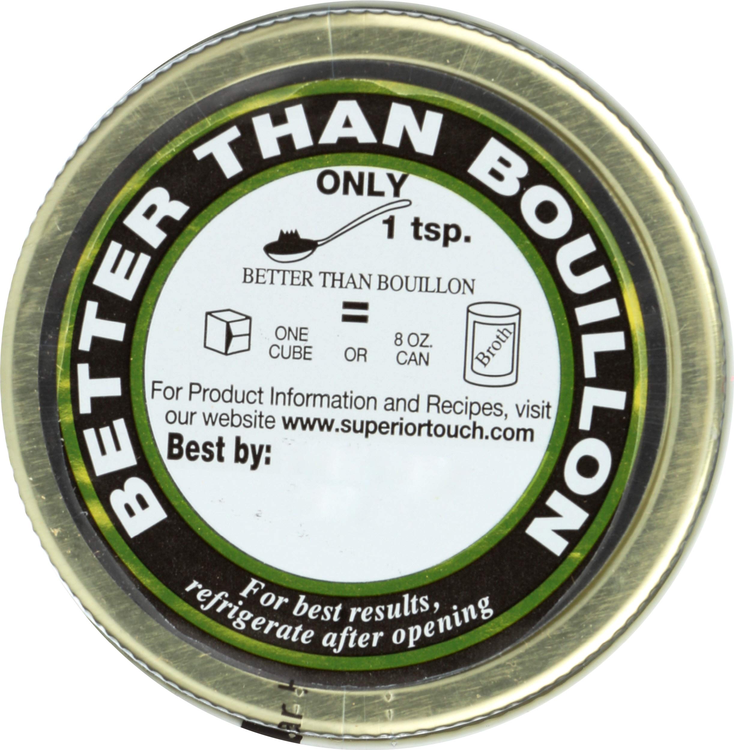 Better Than Bouillon Turquía Base 95% orgánico, tarros de 8 onzas (paquete de 6)