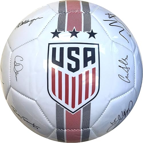 Miniatura 18 de Icon Sports Officially Licensed US Soccer Federation Soccer Ball USWNT Home