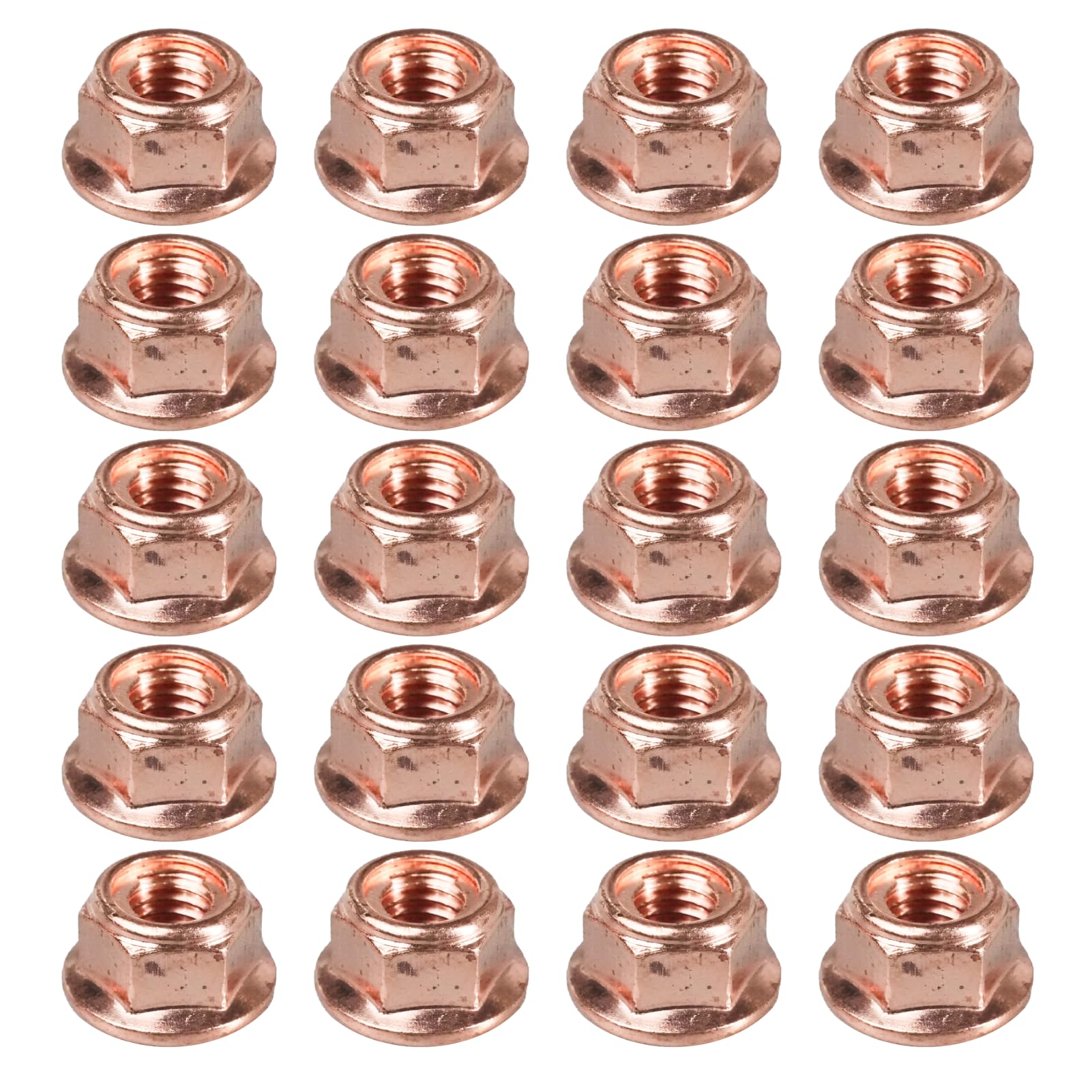 20pcs Rame Dado Collettore di Scarico M8 x 1,25 per E30