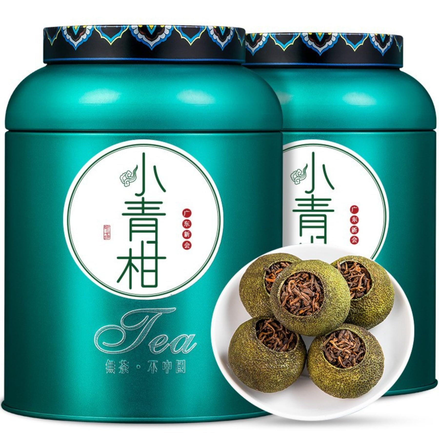 Xinhui Kleiner Grüner Mandarinentee Puerh Adult Tea 500g (250g * 2) Getrocknete Mandarinenschale Und Orangentee