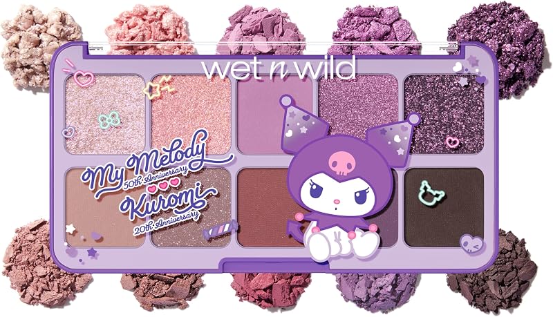 My Melody and Kuromi Eye & Face Palette - Grunge Glam