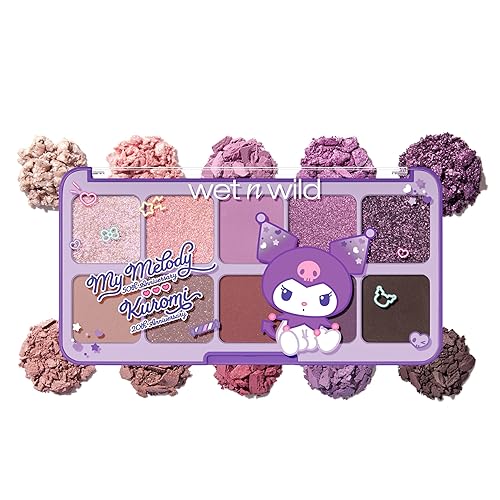 wet n wild My Melody and Kuromi Eye & Face Palette - Grunge Glam
