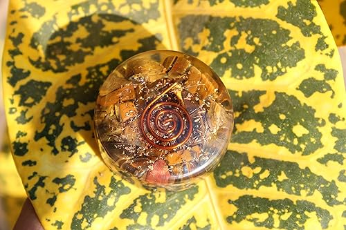 Miniatura 3 de Torre de orgón de ojo de tigre Buster Generador eléctrico piezoeléctrico Frecuencia Iones probados Cloud Chem Buster