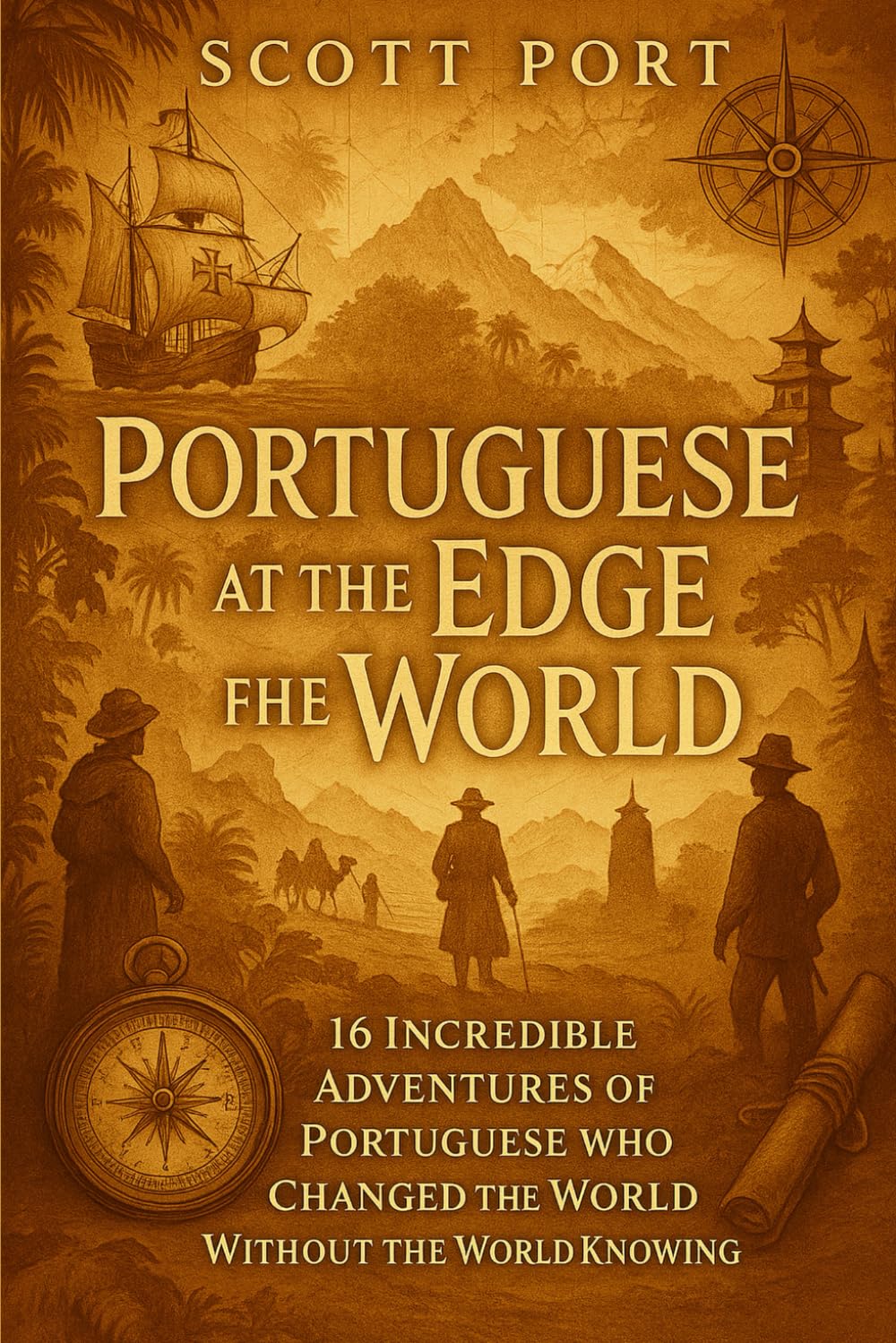 Portuguese at the Edge of the World: 16 Incredible Adventures of Portuguese Who Changed the World Without the World Knowing