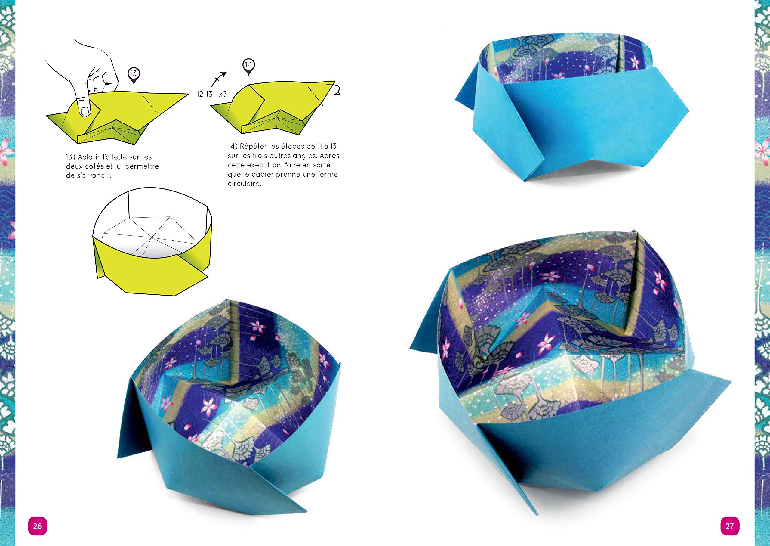 Origami d'exception: Avec 100 feuilles de papier origami