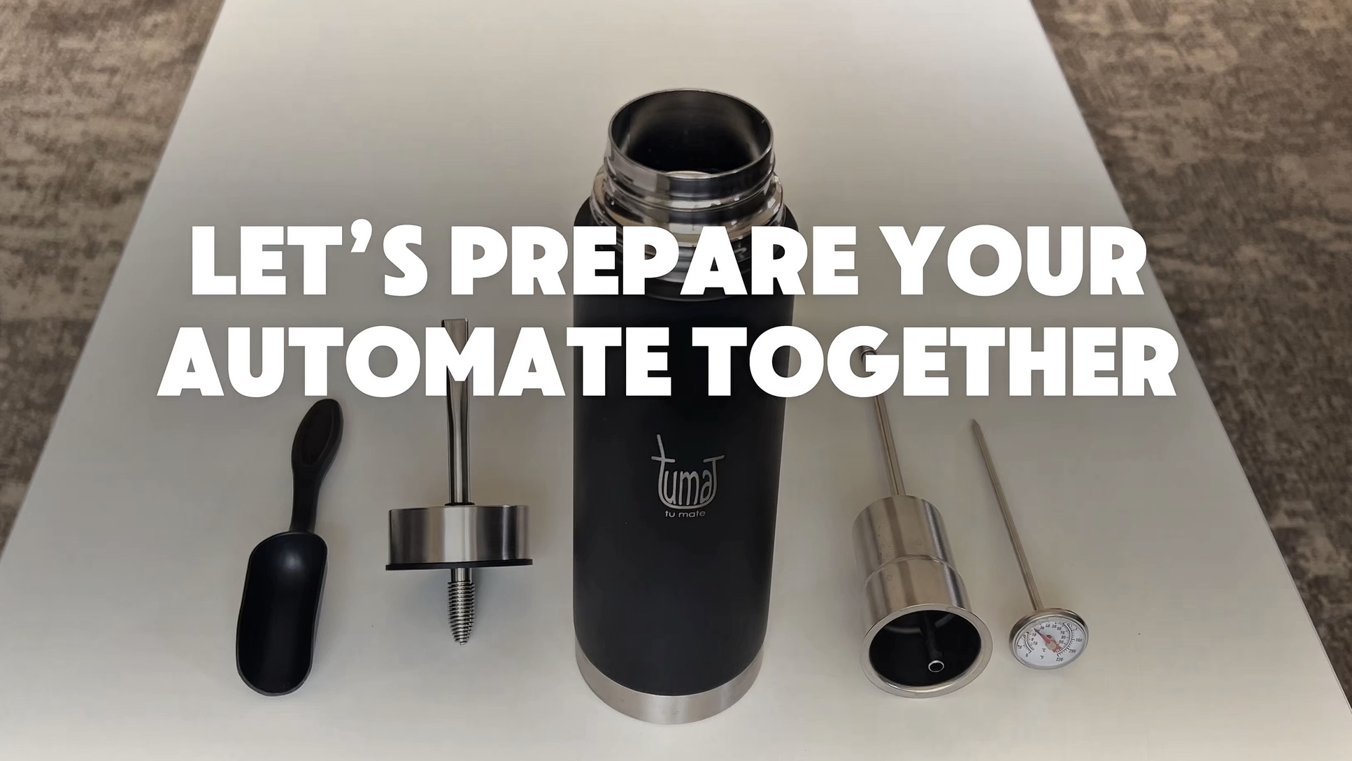 Amazon.com: Tuma Tu Mate Automate - Self-Serving Yerba Mate Cup 