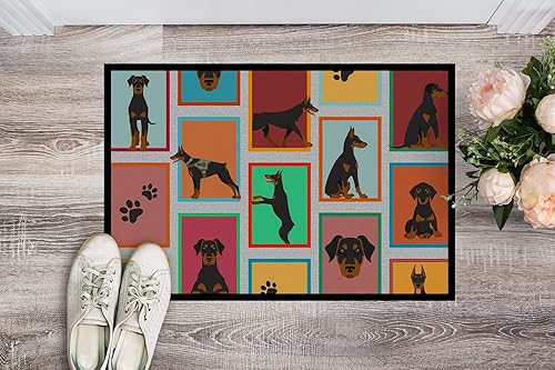 Vista 46 de Caroline's Treasures MLM1087MAT - Felpudo de perro de montaña bernés de 18 x 27 pulgadas, para interiores y exteriores, para entrada, Bernese