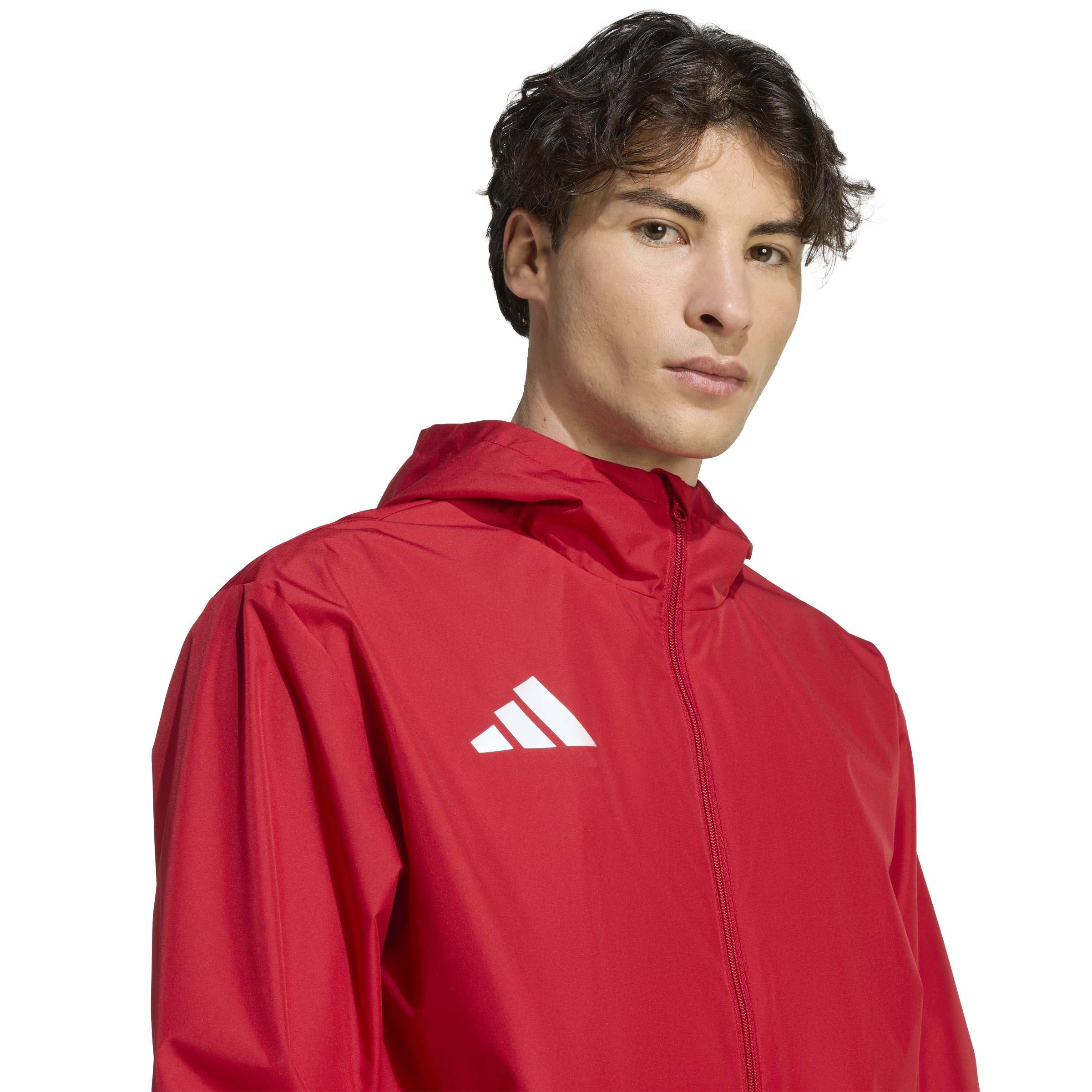 adidas Mezczyzni Entrada26 All Weather Coat, team power red 2/white, 3XL