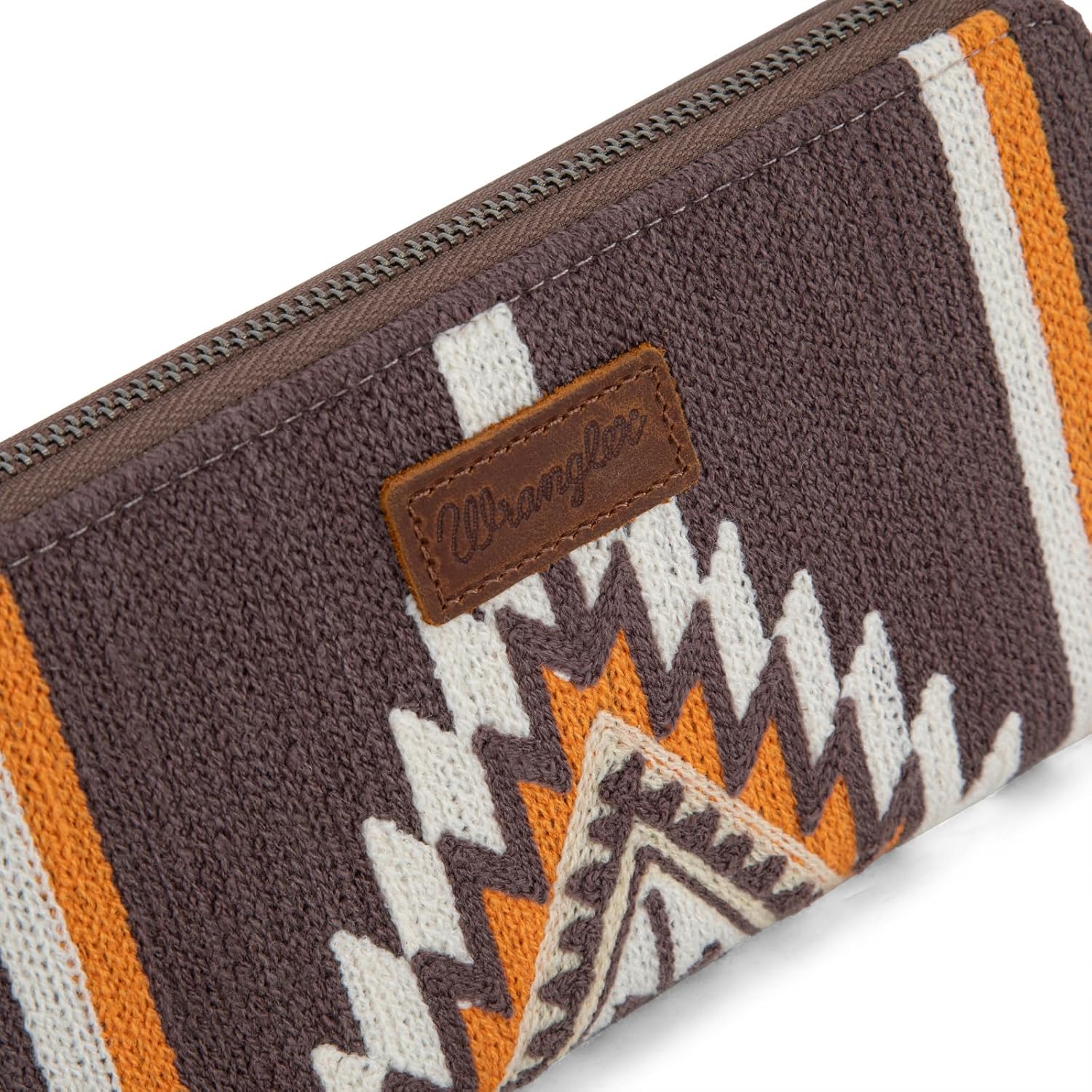 Montana West X Wrangler Wristlet Wallet Western Aztec Womens Wallet Large Capacity Long Purse RFID Clutch Purse Credit Card Holder for Women - Image 6