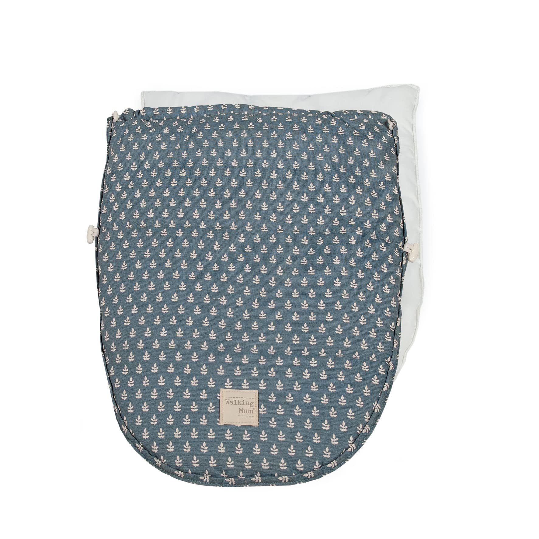 Walking Mum Saco Grupo 0 Kaira Entretiempo. Funda Acolchada De Bebé Para Dormir. Uso Universal Y Compatible Con La Mayoría De Los Portabebés. Color Azul Cerceta. Medidas 40 X 80 Cm.
