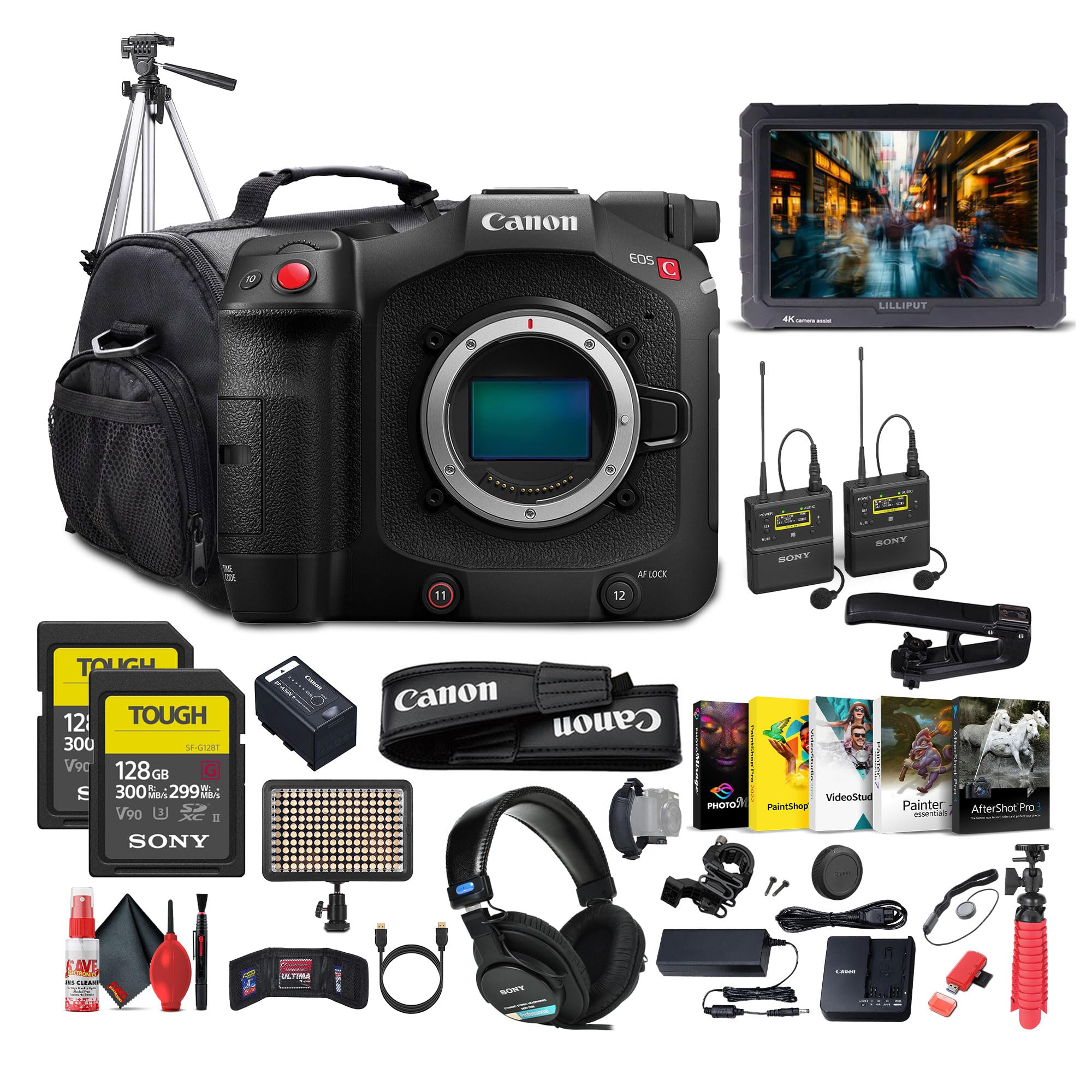 Amazon.com: Canon EOS C80 6K Full-Frame Cinema Camera RF
