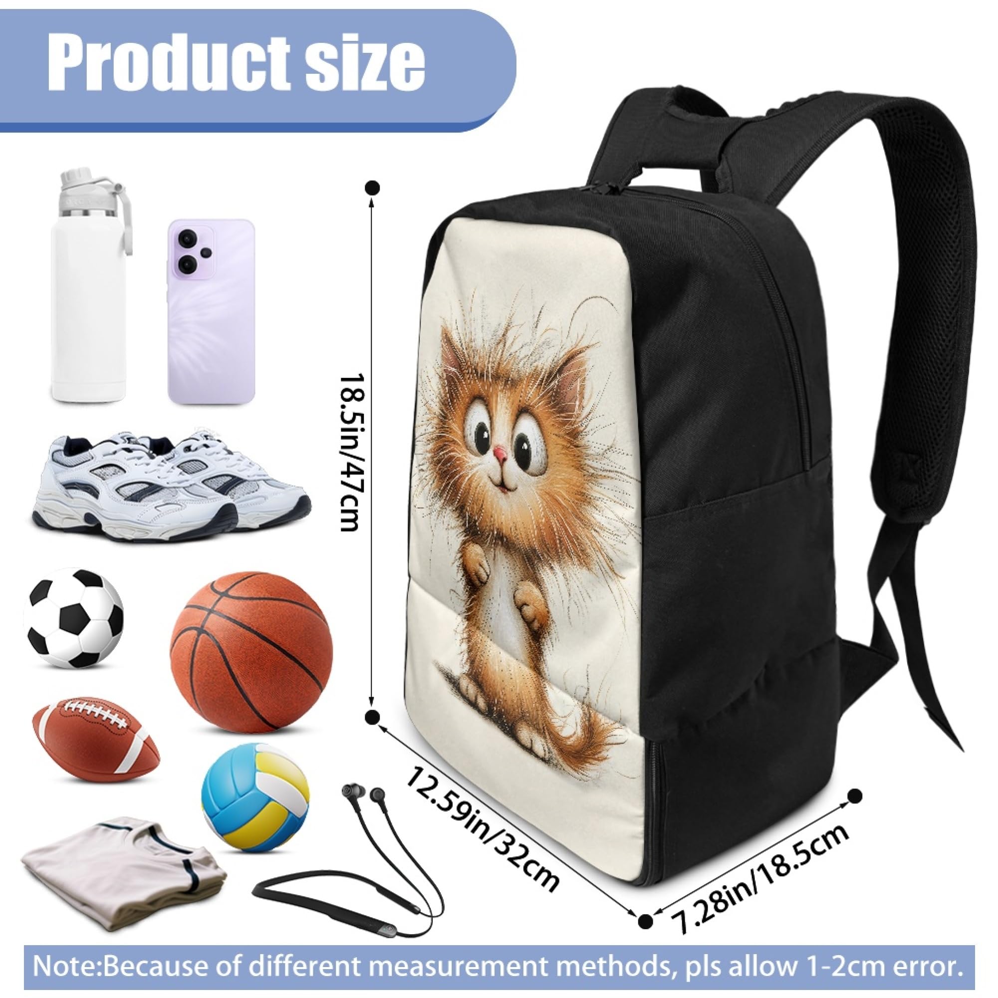 Dajingkj Sportowy plecak z kieszenią na buty i kieszenią na piłkę, dla mężczyzn i kobiet, wielofunkcyjny design, torba sportowa do koszykówki, piłki nożnej i siatkówki