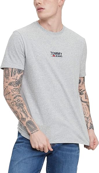 tommy jeans small logo t shirt