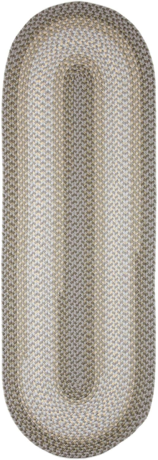 Super Area Rugs Braided Rug Pinecrest Indoor/Outdoor