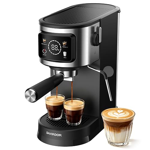SHARDOR Espresso Machine Milk Frother Cappuccino product photo (Coffee & Espresso) — ScooterReviewPro review