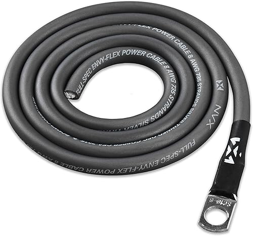 Miniatura 15 de NVX True 1/0 Calibre AWG 100% OFC Kit Completo de Cableado de Amplificador con Cable RCA de 2 Canales - XKIT02