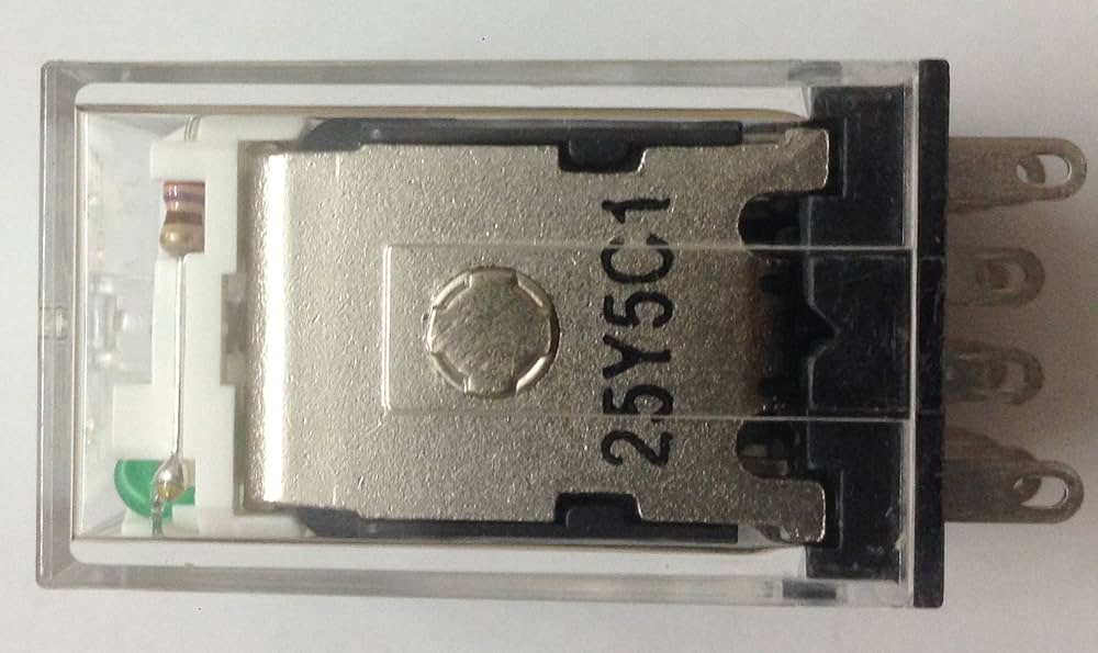 Amazon.com: Omron MY4N DC24 Relay 24VDC, 4PDT 3A