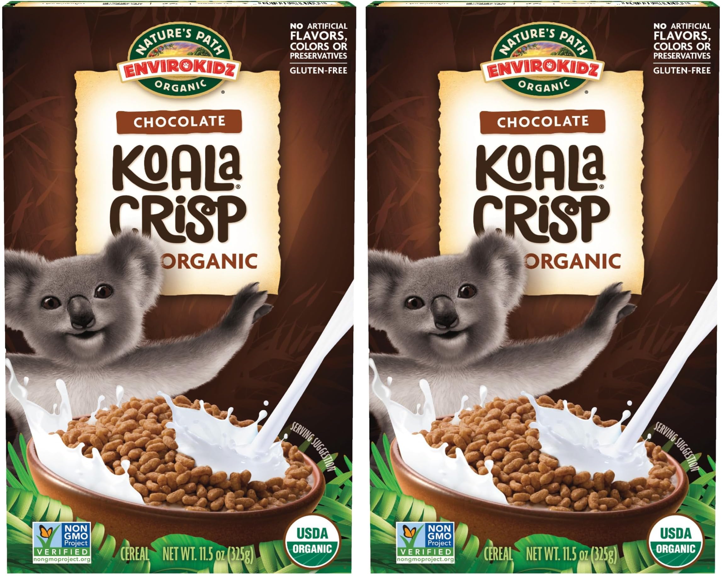 Amazon.com: EnviroKidz Organic Koala Crisp Cereal, Chocolate