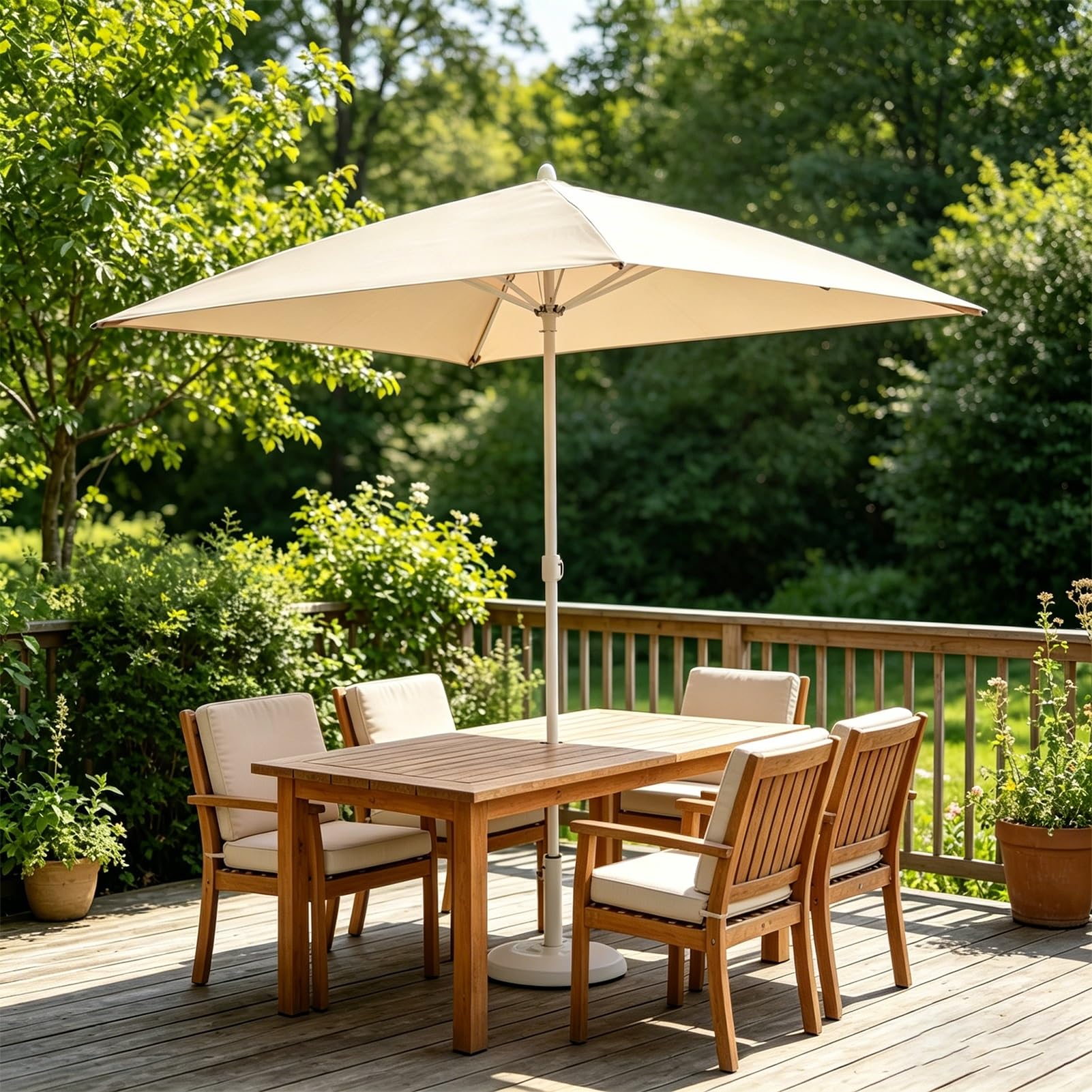 Lekkie Przenośny Parasol Plażowy 120X120 cm, Parasol Ogrodowy z Ochroną Przeciwsłoneczną UPF 50+, Składany Parasol Stołowy na Kemping i Taras