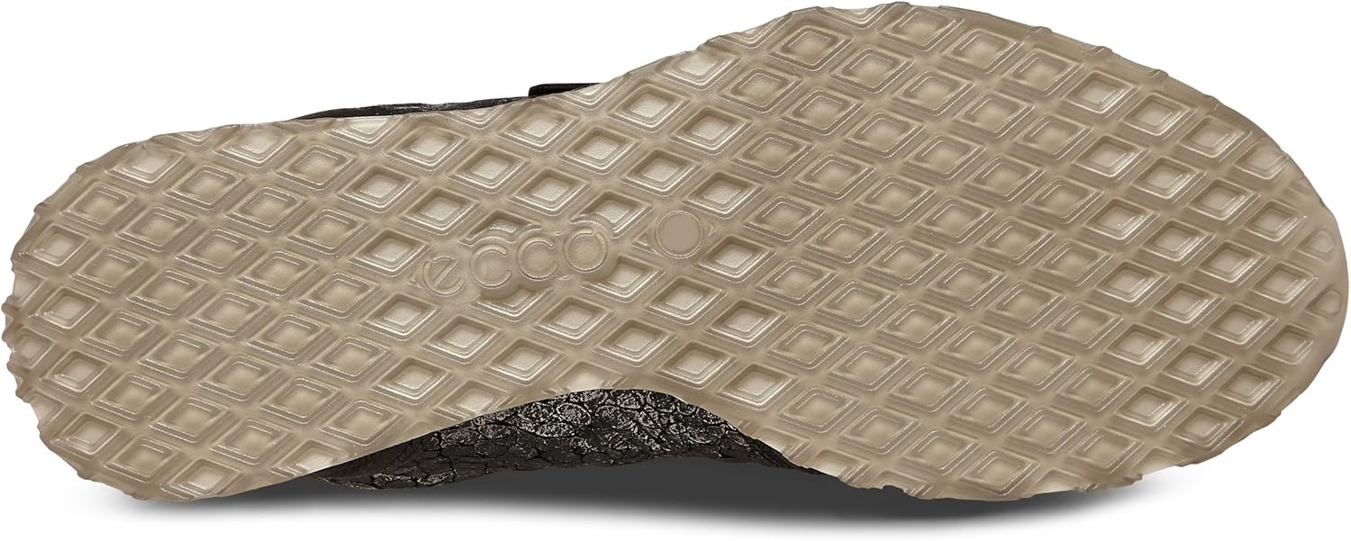 ECCO Women's Sneak Fashion Sneaker, 2.5 UK 10-10.5 Black 50046 Black Black Black