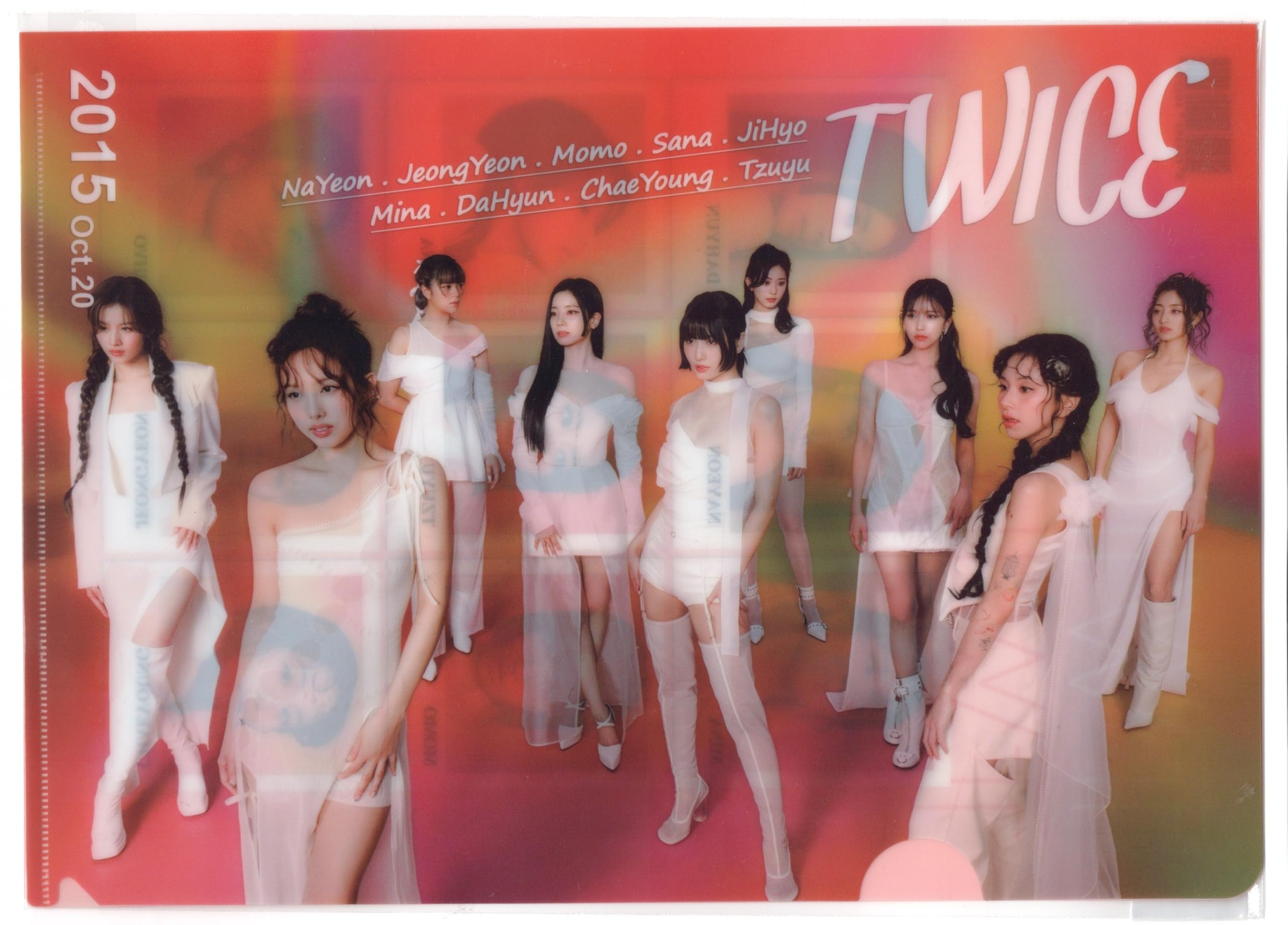Amazon.co.jp: 韓国 K-POP ☆トゥワイス☆ クリアファイル A4