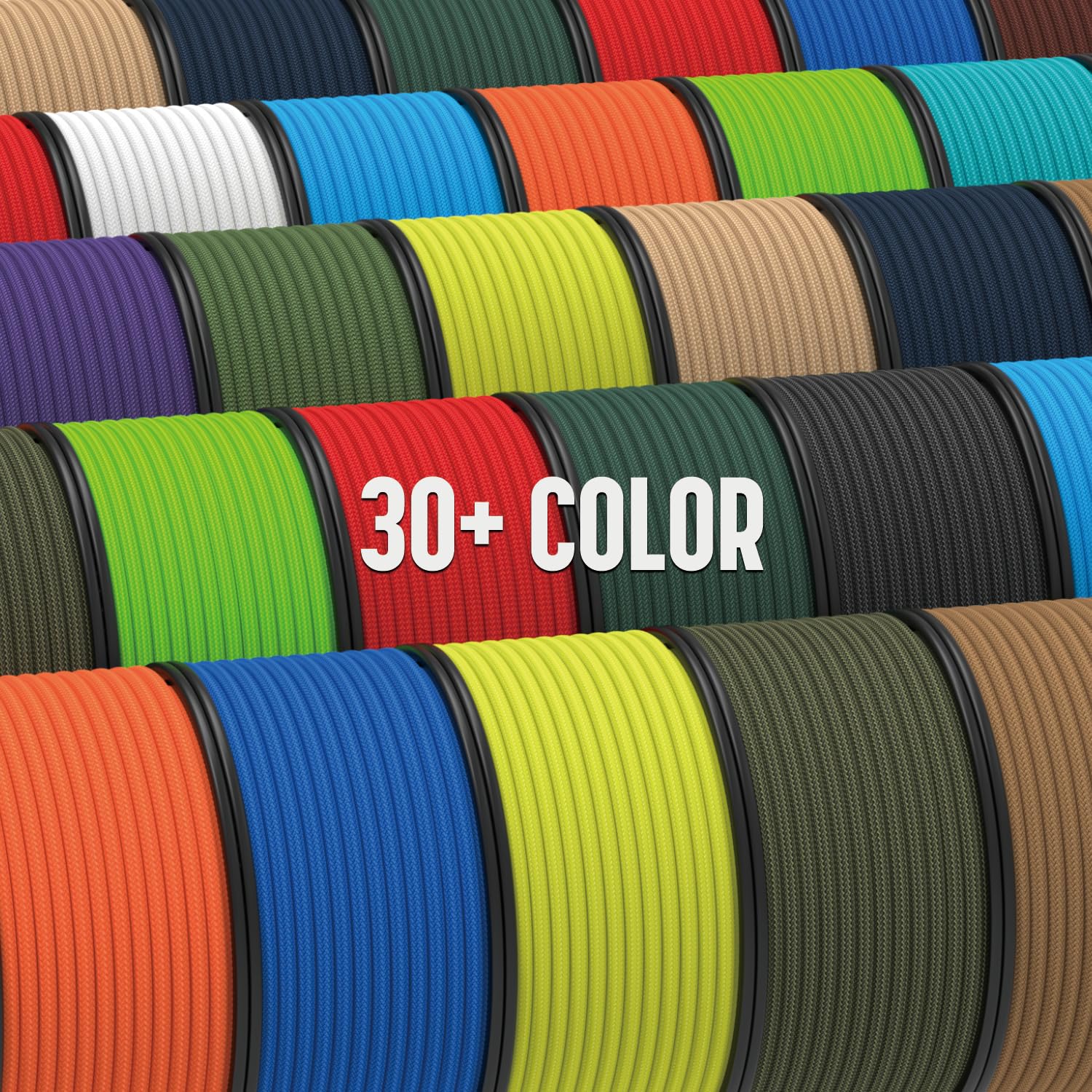 Corda Paracord Brotree 4.2mm 30m - Nylon 750lb Per Sopravvivenza - Foto 13