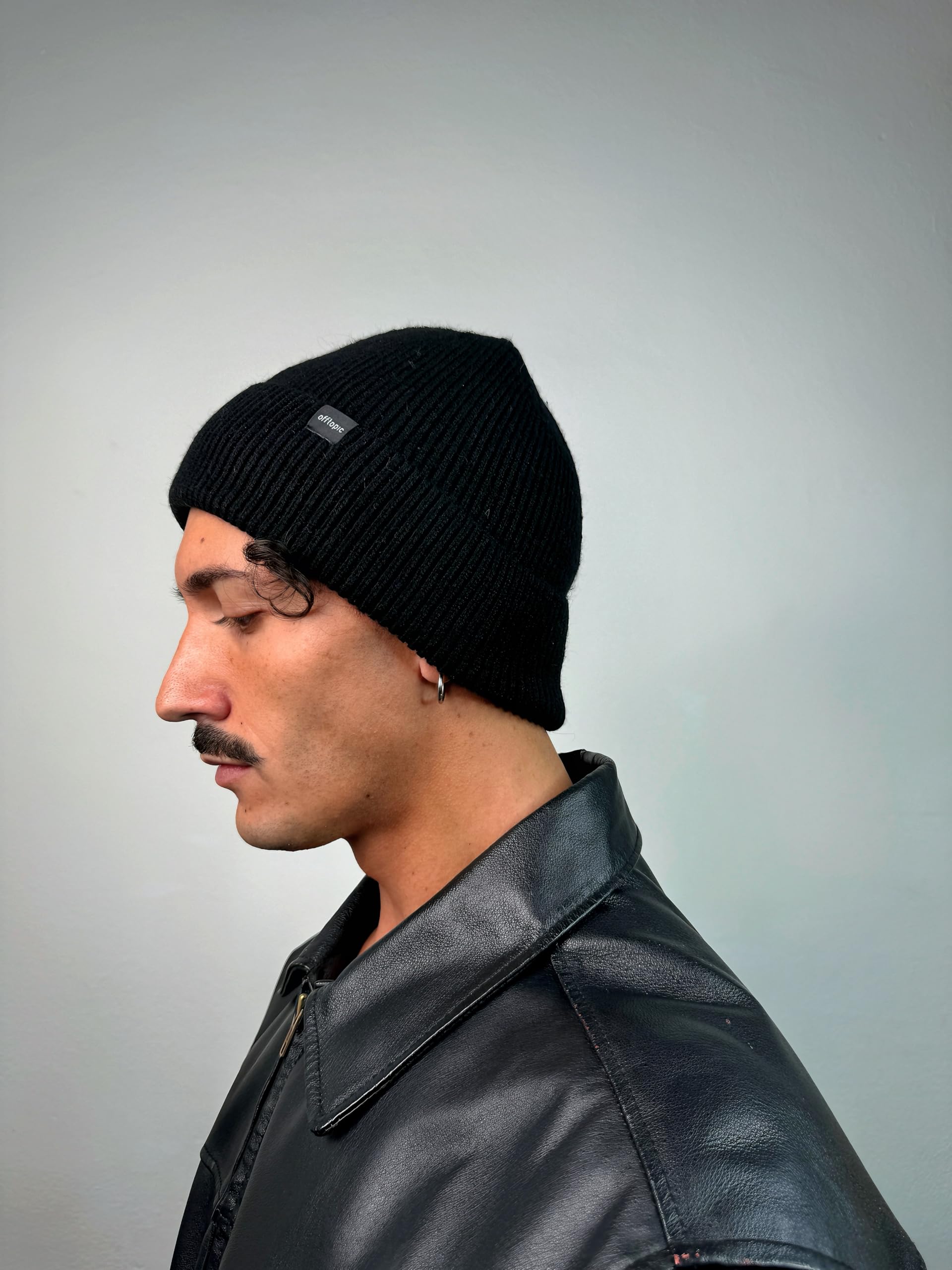 Offtopic Cappello Invernale Unisex Cashmere Interno 100% Seta per Capelli Sempre in Ordine | Idea Regalo Elegante