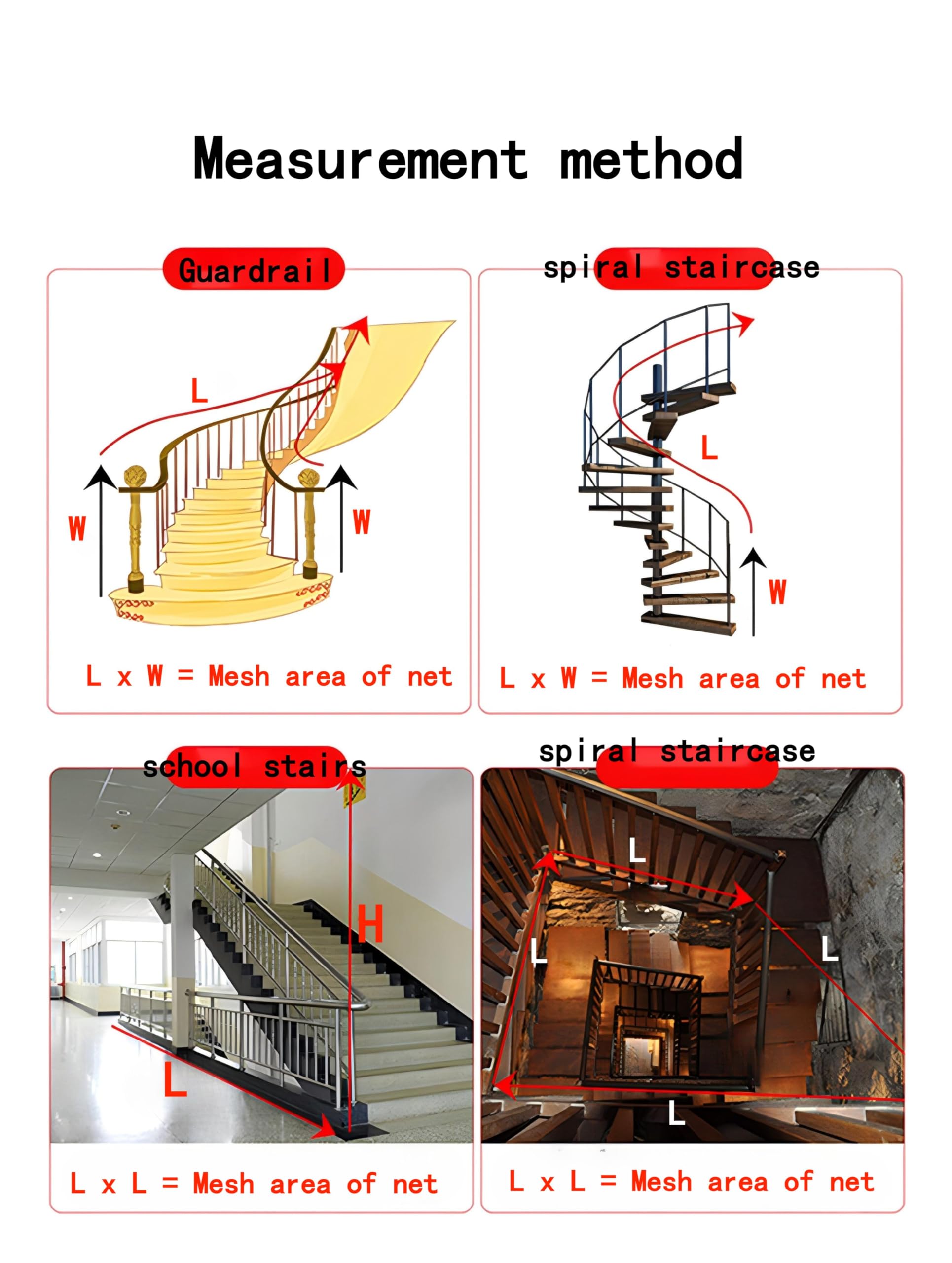 Sicherheitsnetz für Kinder, Balkon Katzennetz, Neues Upgrade 3cm mesh, Treppen Schutznetz, Absperrnetz Outdoor, Schutznetz hochbett, Netz rausfallschutz, Universal schutznetz, Bunt (2 x 3m)