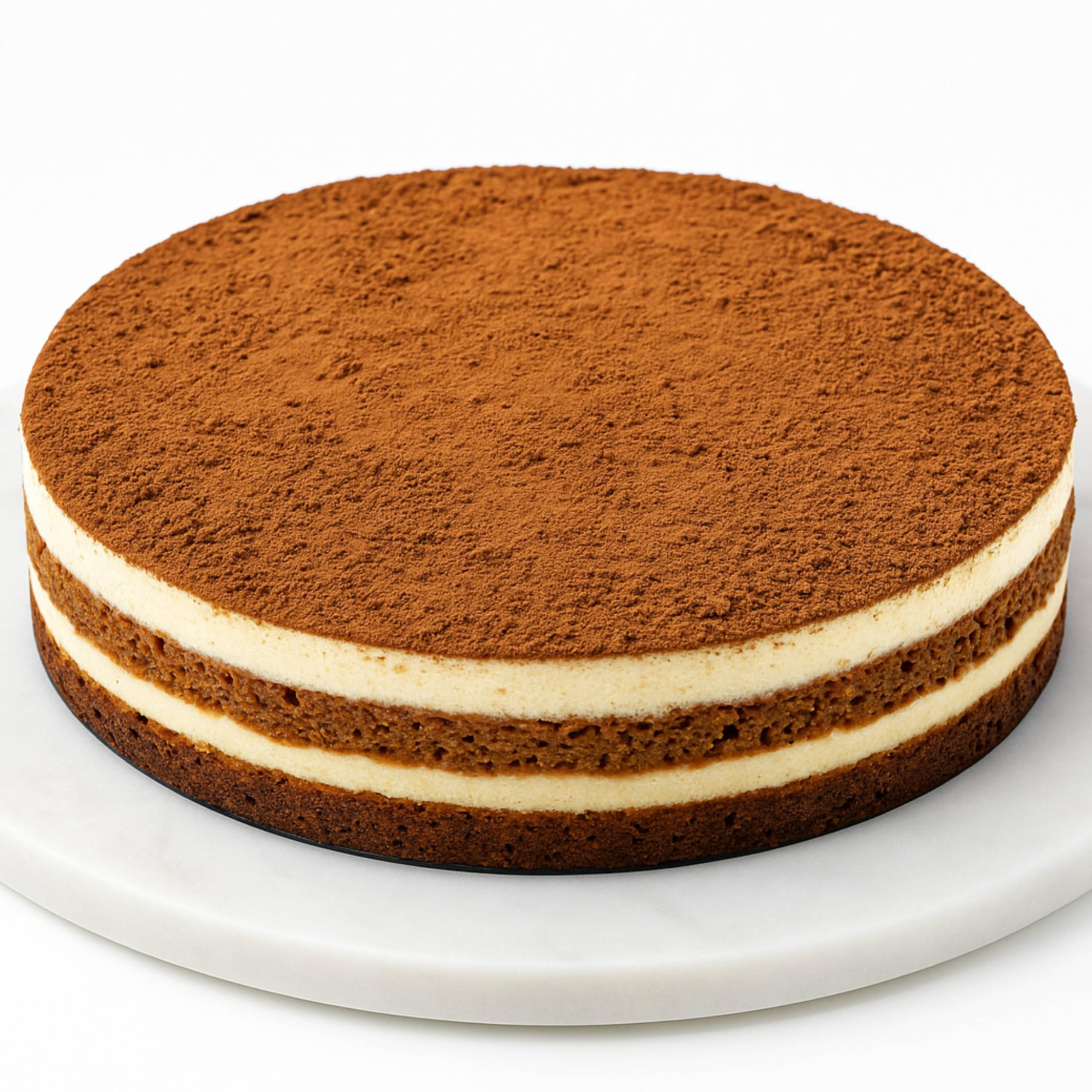 Andy Anand Sugar Free Gourmet Tiramisu Mousse Chiffon Cake Decadent Delight! Velvety Baked Fresh Daily, Fresh and Natural Ingredients, No Preservatives, Amazingly Delicious and Light (2.2 lb)