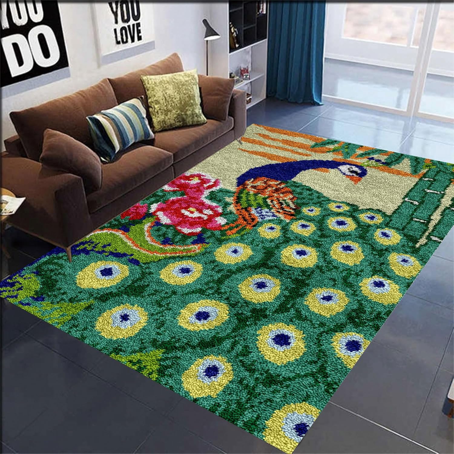 Latch Hook Kits for Adults Latch Hook Rug Kit Extra Soft Fluffy Shaggy