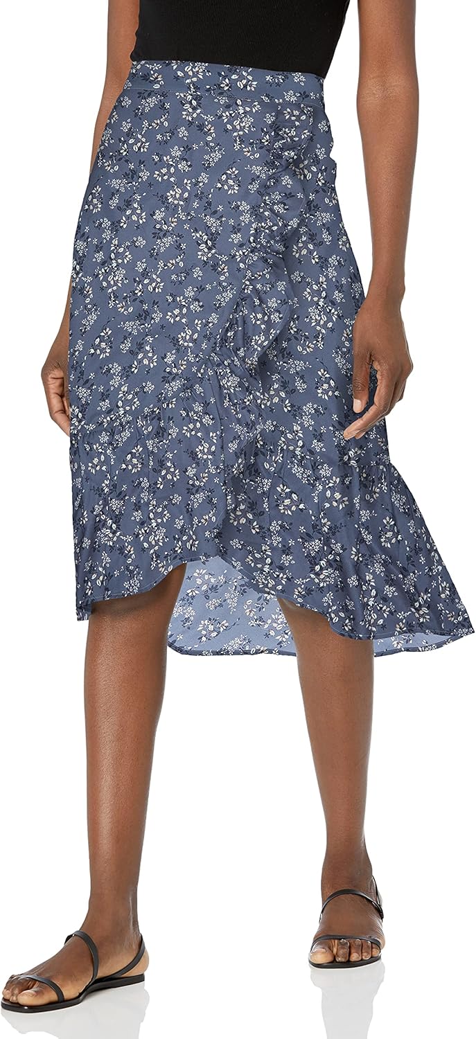 kensie Women's Nostalgic Blooms Midi Skirt at  Women’s Clothing store