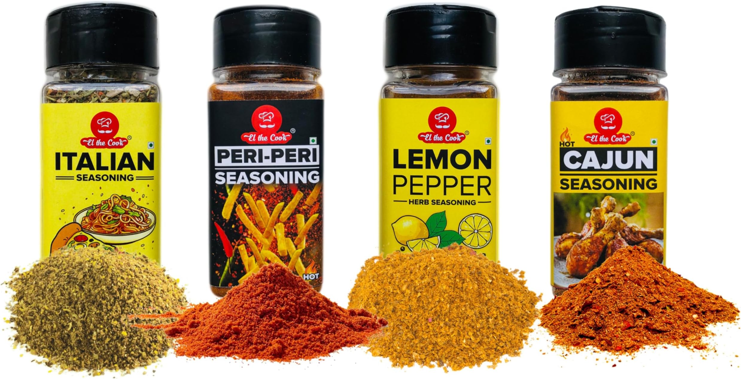 EL The Cook Essential Seasonings Combo 50g x 4 pack