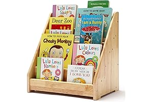 Montessori Bookcase with Front-Facing Design for Young Readers