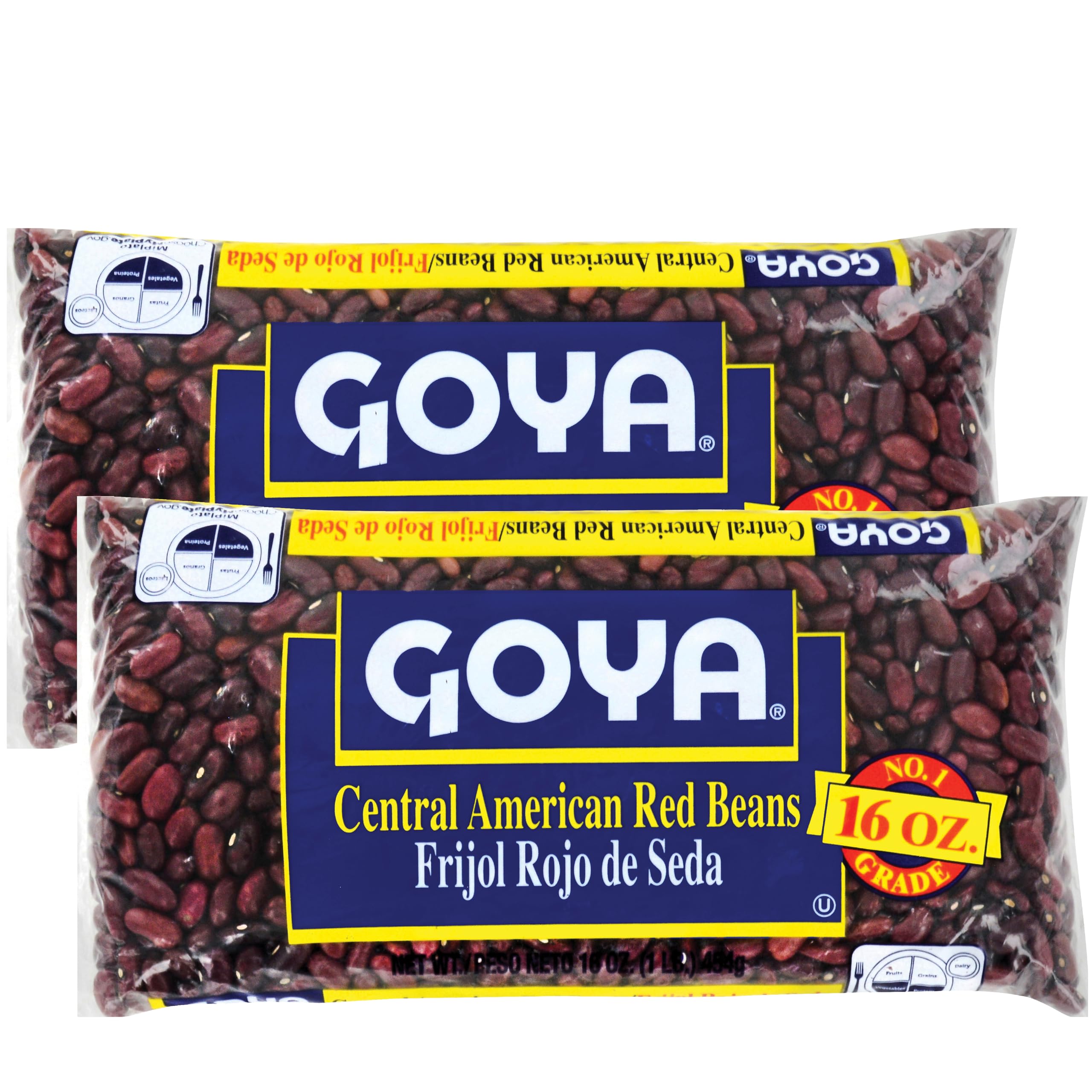 Goya Foods Central American Red Beans, 16 Ounce (Pack of 2)