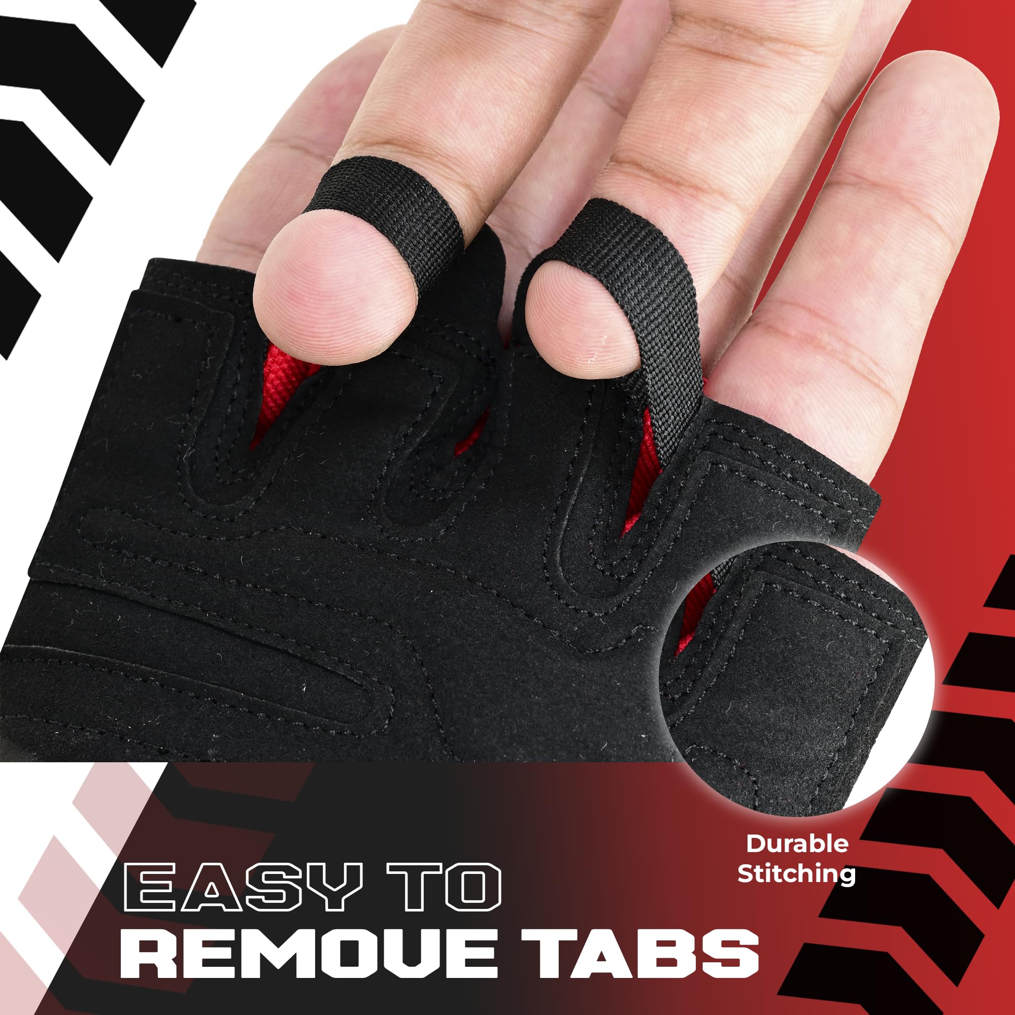 Guantes de gimnasio para levantamiento de pesas para hombres y mujeres, guantes de ejercicio con soporte de muñeca y palma antideslizante para colgar, remo, dominadas, culturismo,