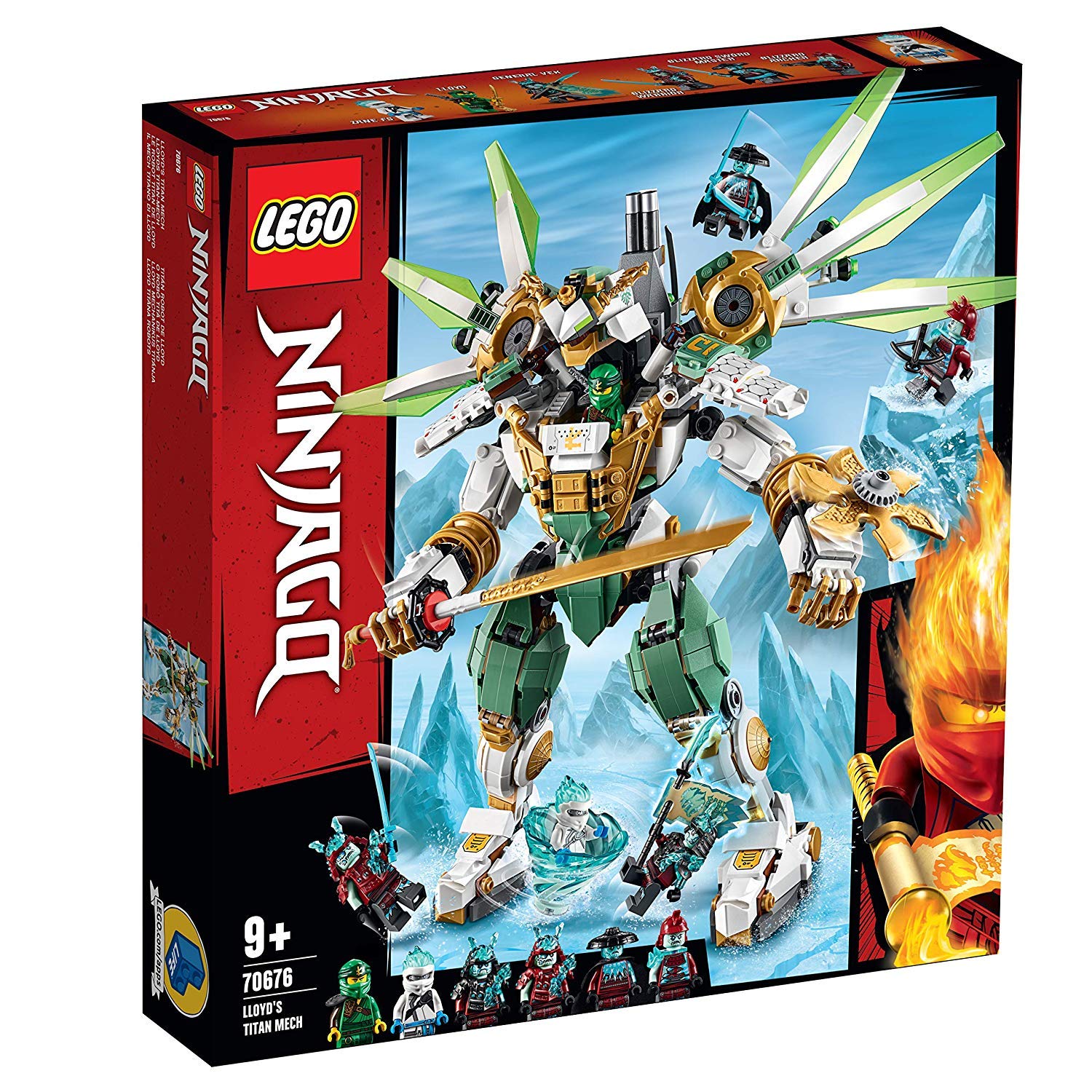 LEGO Ninjago 70676 Lloyds Titan-Mech, Bauset
