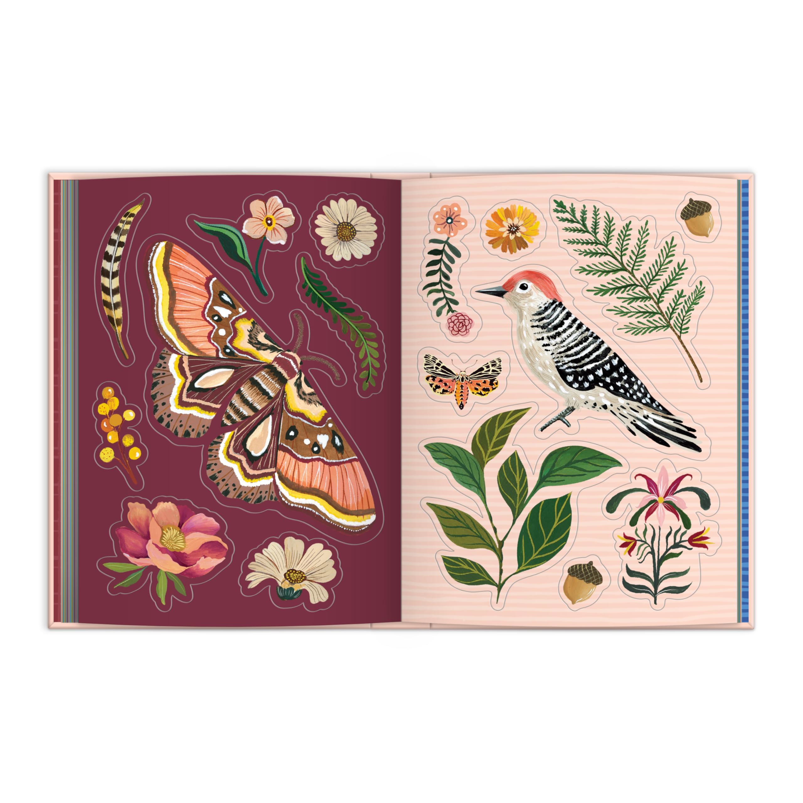 Art of the Forest Sticker Book