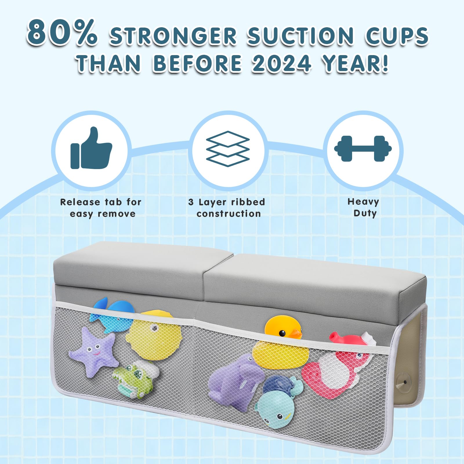 Babynma Baby Bath Kneeler And Elbow Rest Pad Set Kneeling Pad