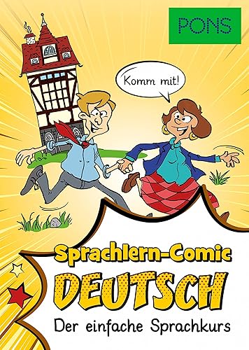 PONS Sprachlern-Comic Deutsch als Fremdsprache: Der einfache Deutsch-Sprachkurs